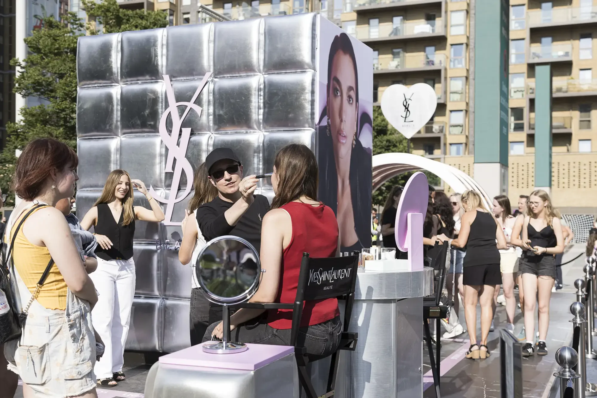 YSL Beautè, Pop-up, Love Games, Make overs