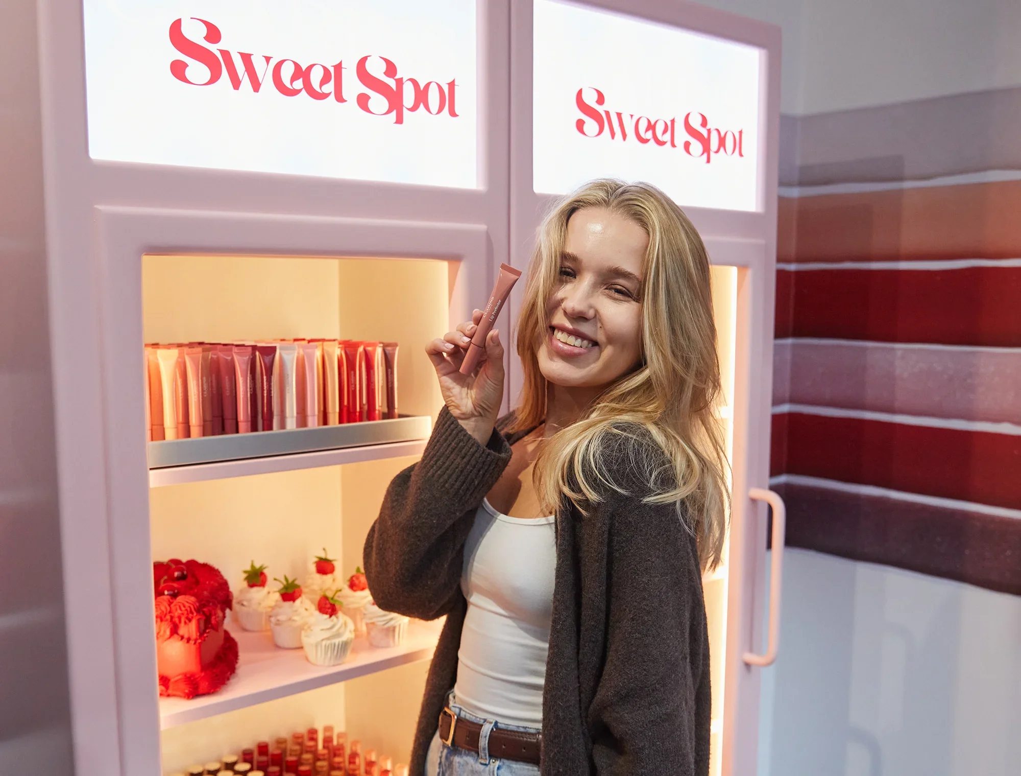 Clarins Sweet Spot Pop-Up, Experiential Marketing - Influencer