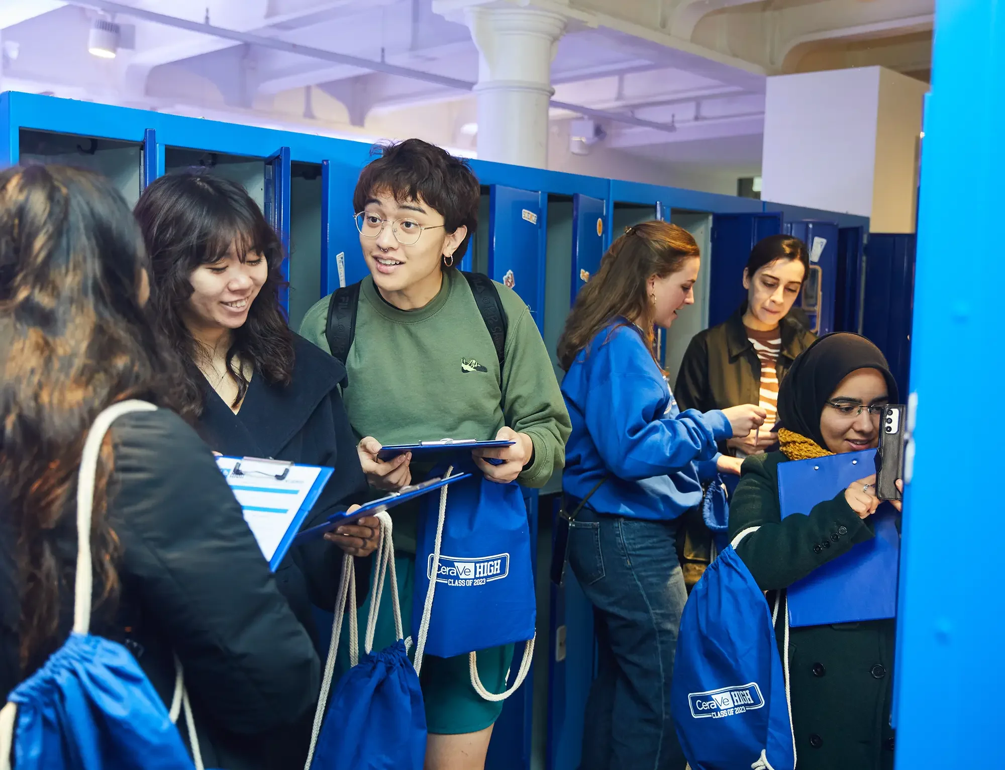 Cerave High Pop-up, Brand Experience, Lockers