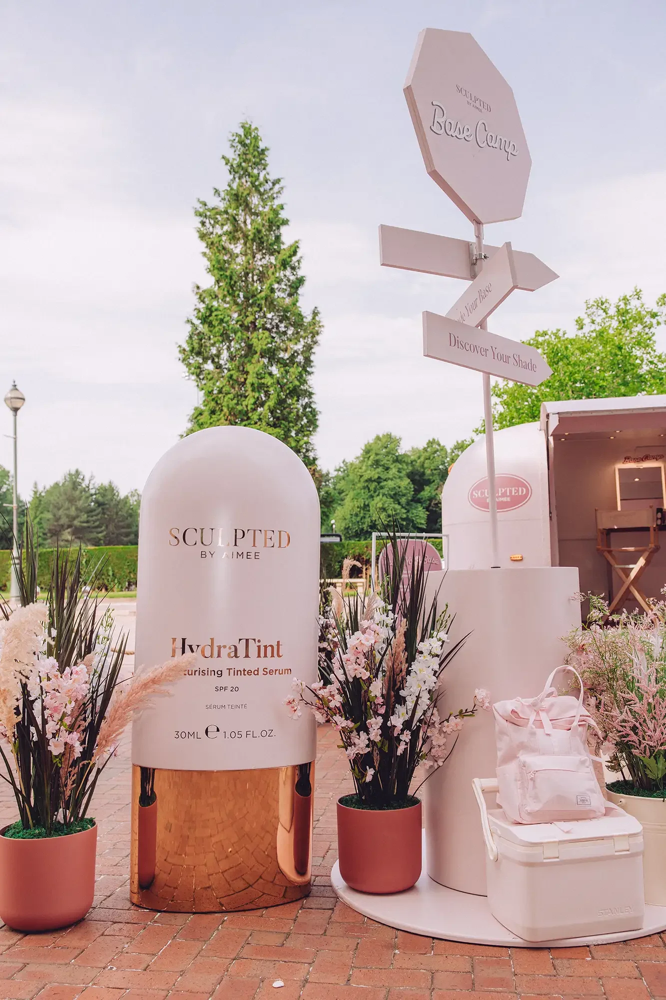 Sculpted by Aimee, Experiential Marketing Airstream Roadshow at the Trafford Centre Manchester