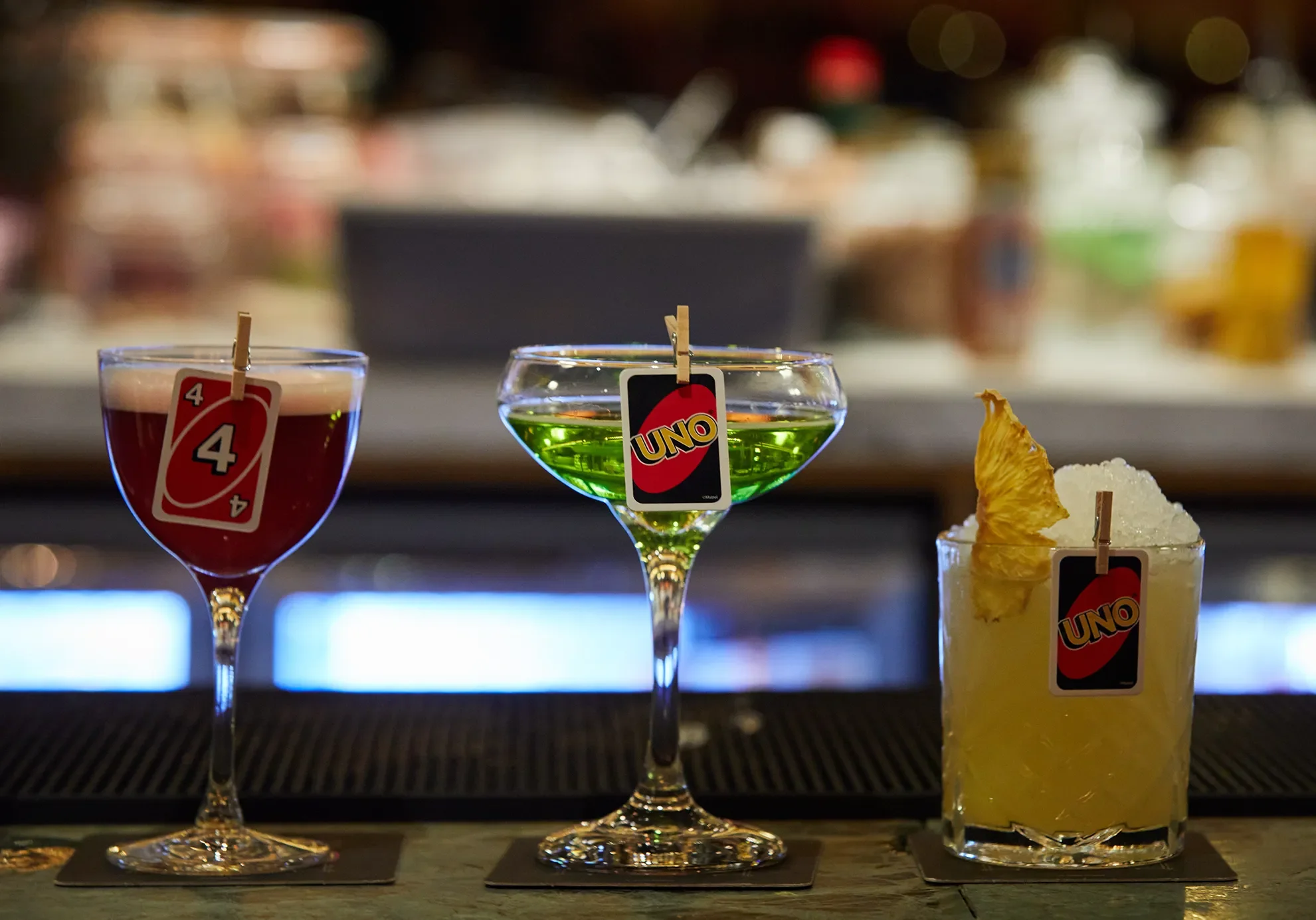 Uno Social Club, cocktails