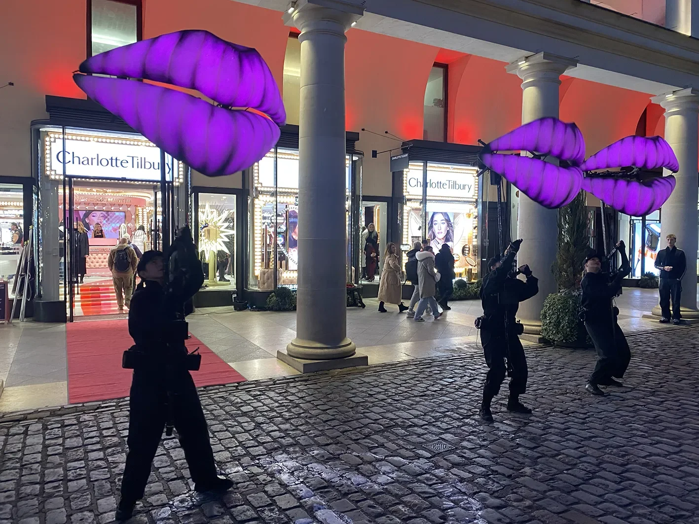 Charlotte Tilbury, Store Launch, Puppeteers