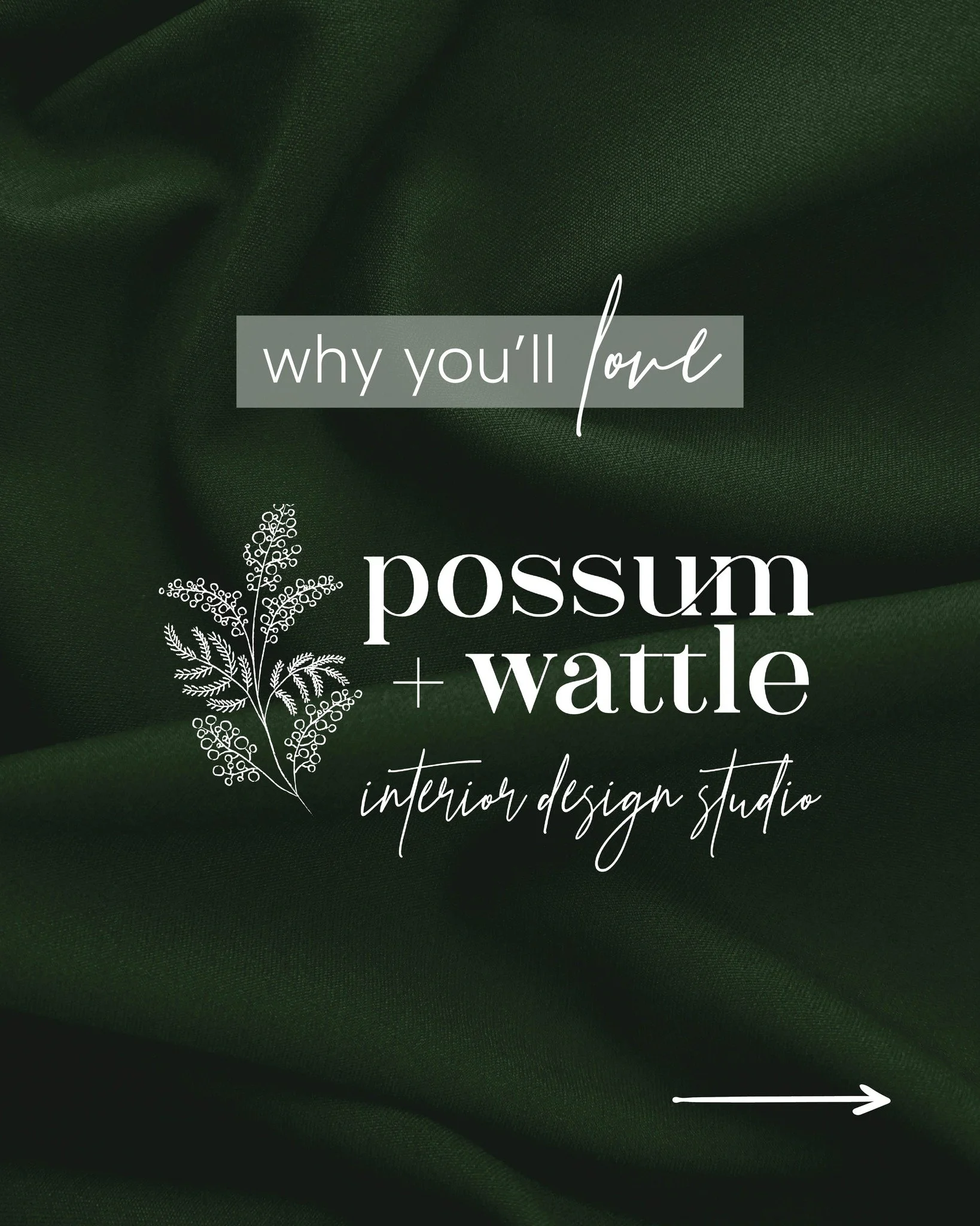 Why you'll love Possum + Wattle:

👩🏼&zwj;💻 100% online
Create your dream home from the comfort of your own space

🤓 Professional advice
Get furniture, layout, colour and material advice from a qualified interior designer

👌 Learn your style
Not 
