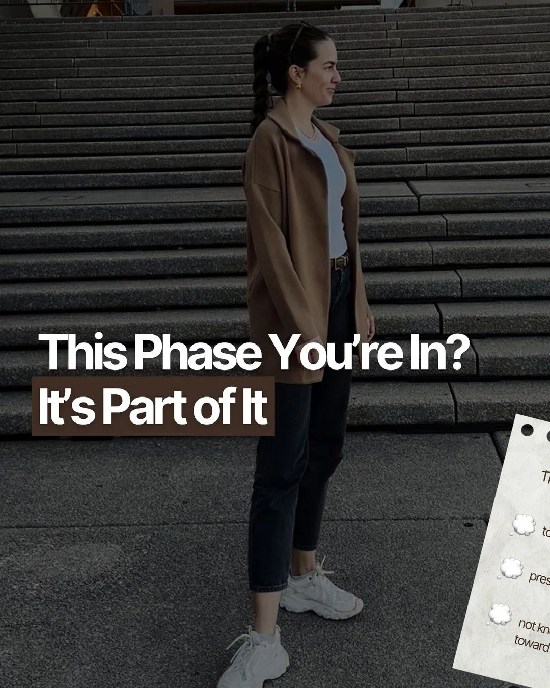 Lately, I&rsquo;ve been working with a few coachees in their 20s who feel in between.
ㅤ
Not sure if they want to stay in their job, not sure what comes next (travel or career change?).
Kind of wanting to do their own thing, but also kind of scared.
ㅤ