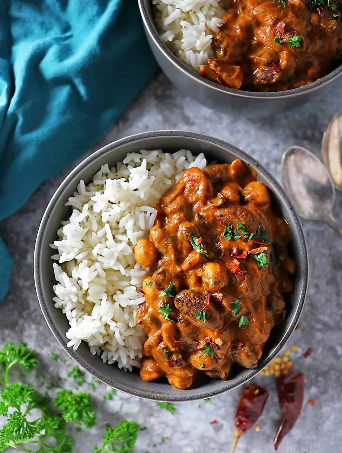3-Bean Curry and Rice