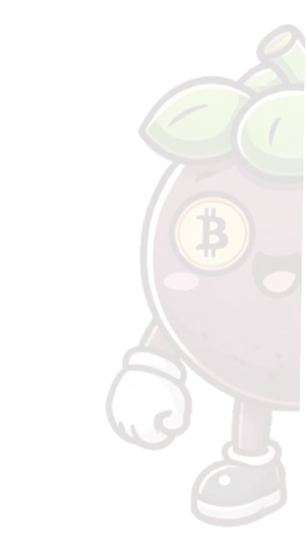 Mangosteen mascot illustration