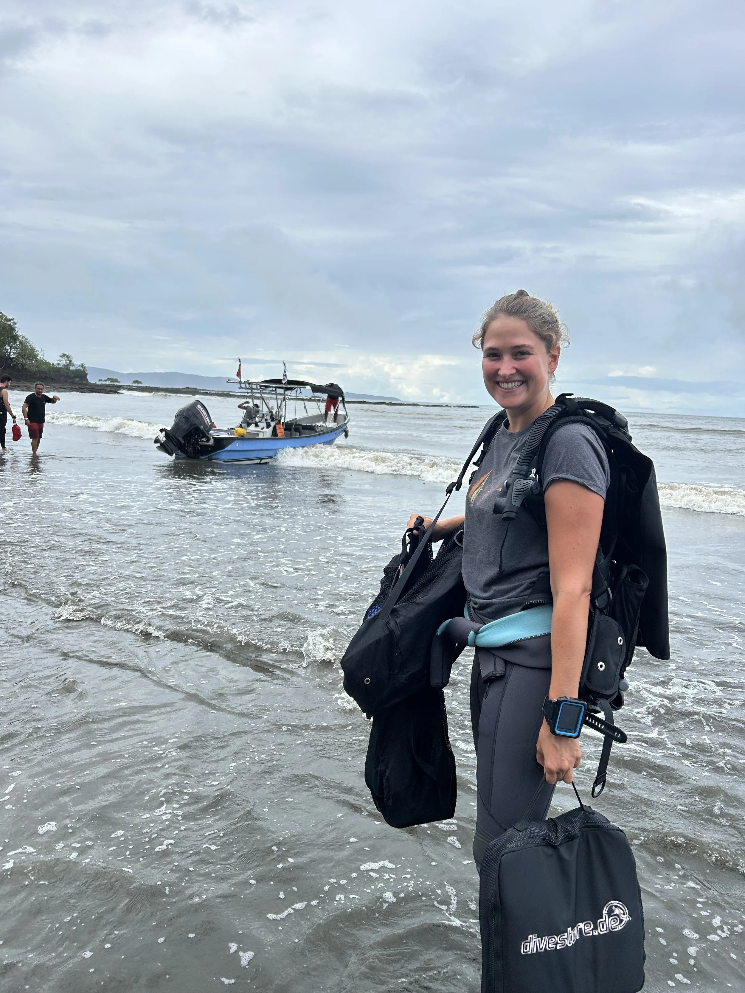 Ready to go diving