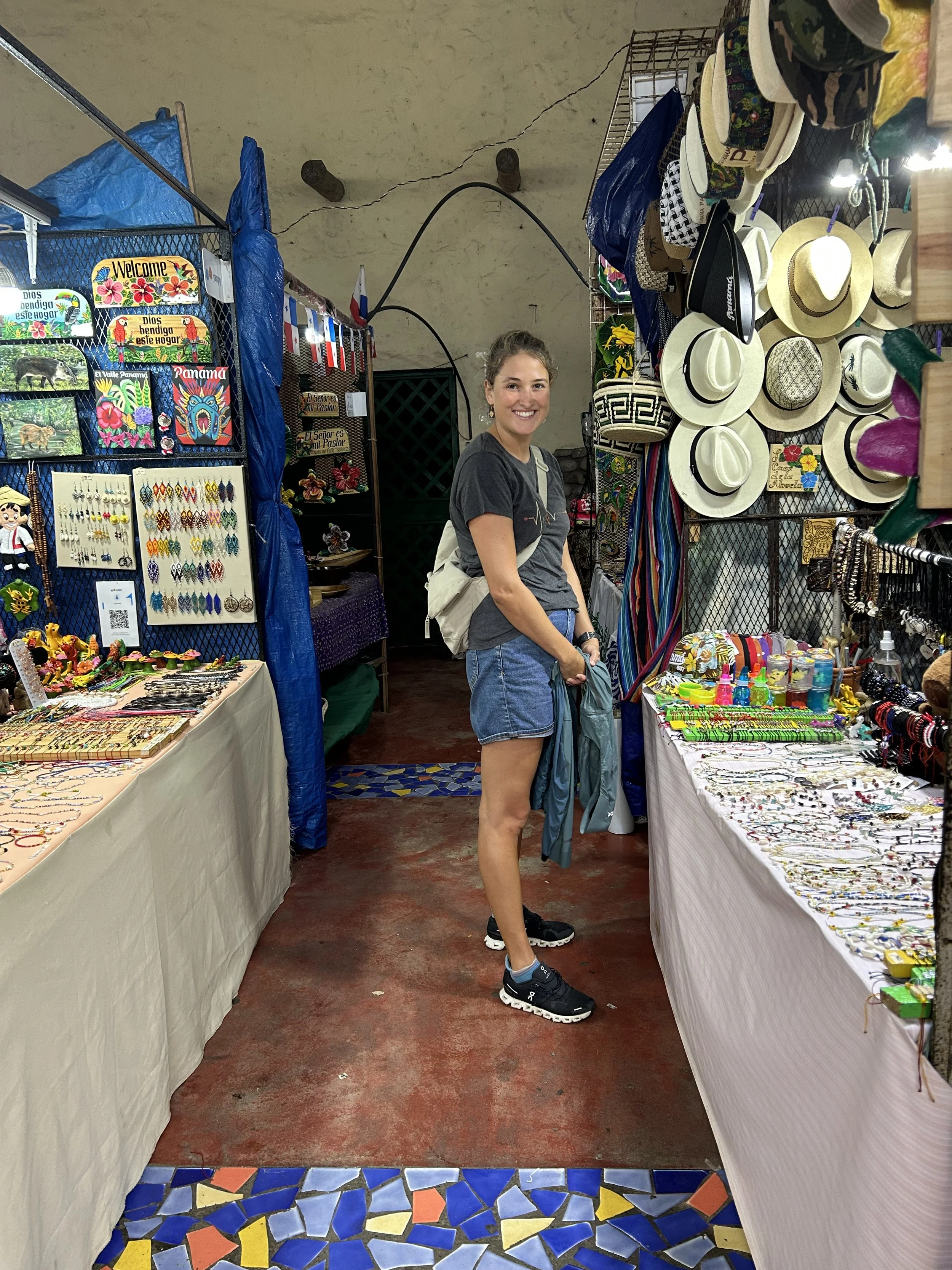 At the market in Valle