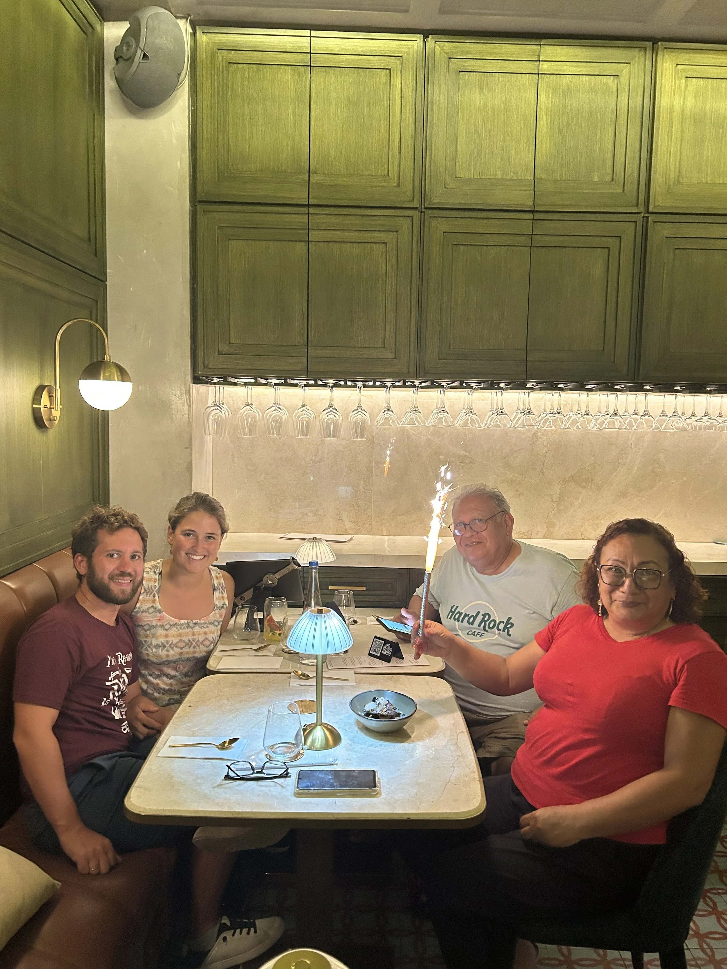 Birthday and Goodbye dinner
