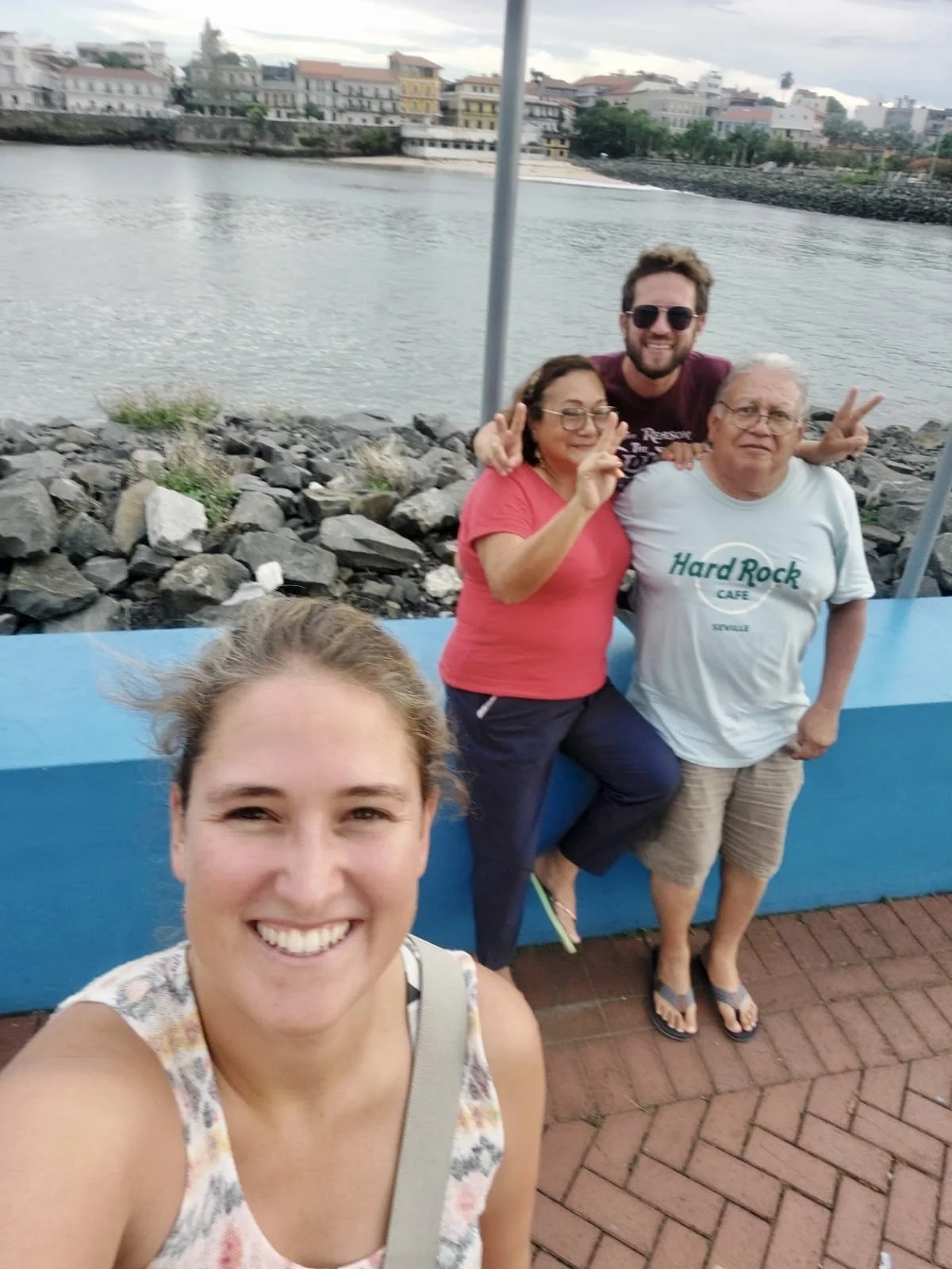 Tourists in Panama City