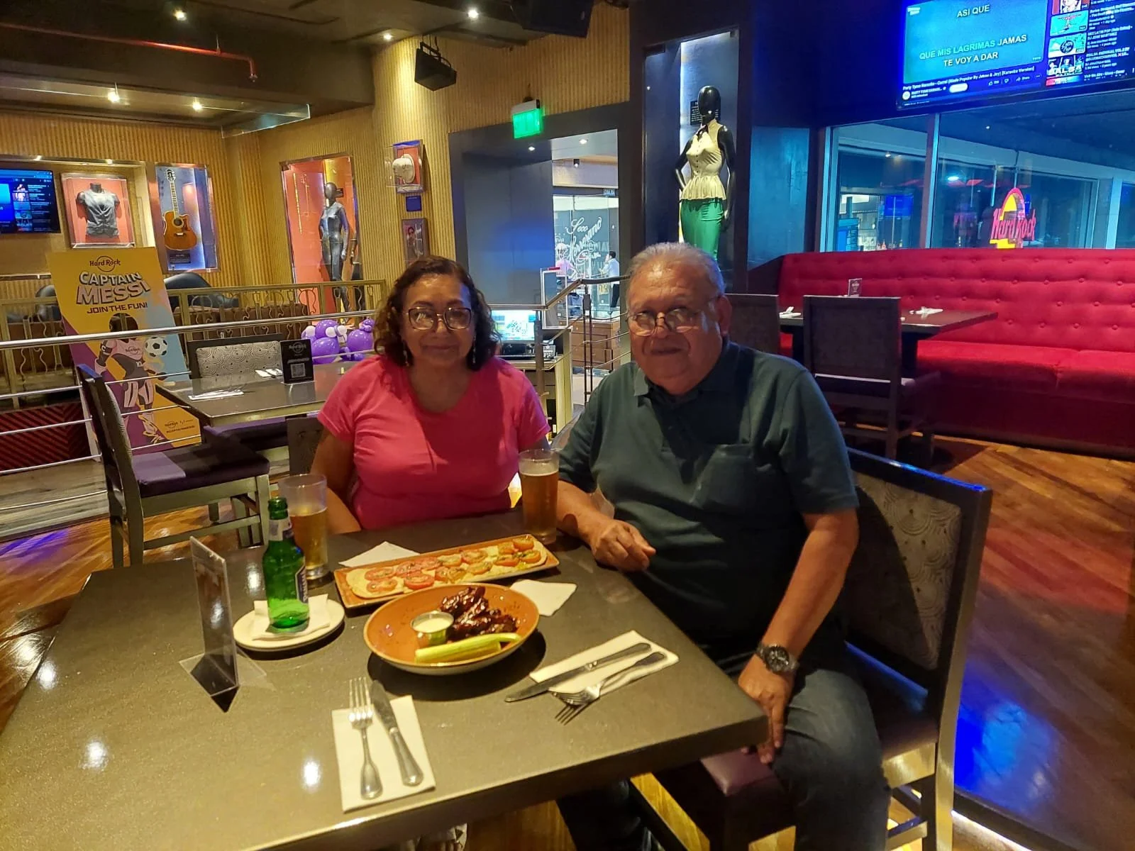 Peter's host parents