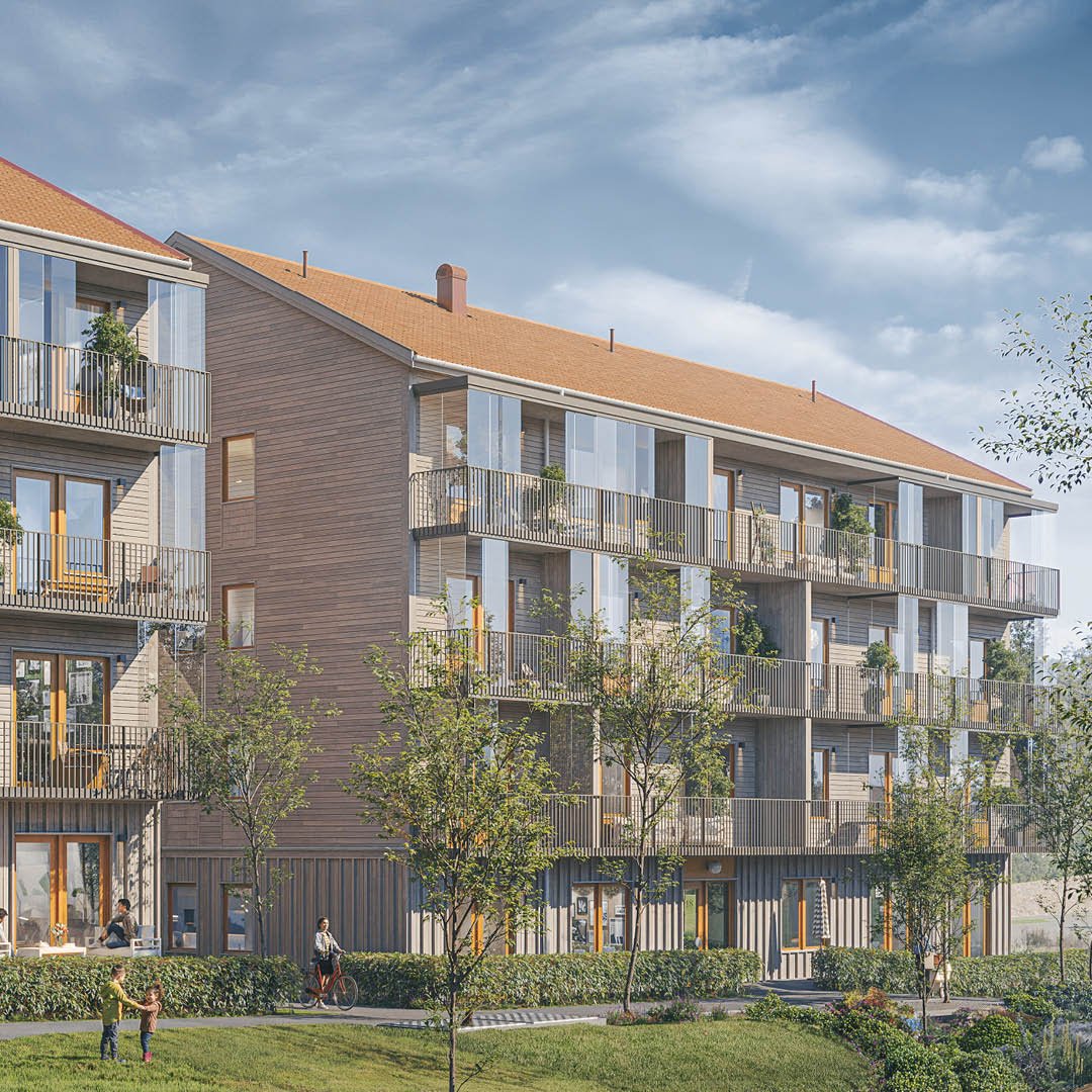 BRF Uterummets tvillinghus uppf&ouml;rs med modern tr&auml;byggnadsteknik och &auml;r kl&auml;dda i tr&auml;panel och tegelr&ouml;da takpannor. ​

Anm&auml;l ditt intresse f&ouml;r f&ouml;rtur till l&auml;genheterna via l&auml;nken i v&aring;r bio 📍