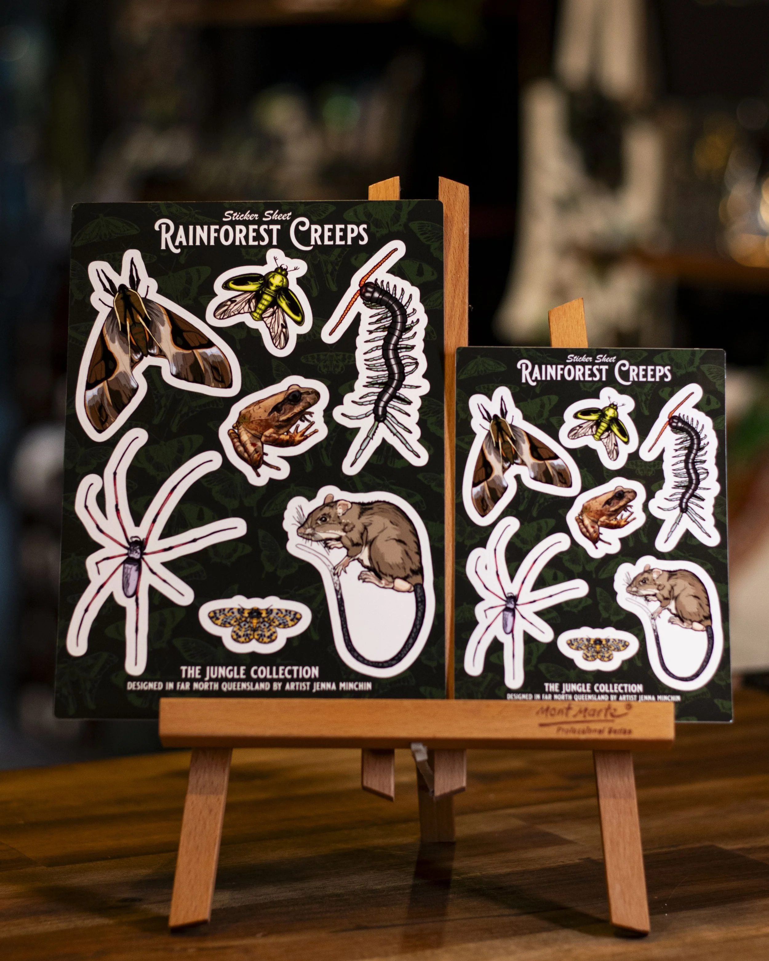'Rainforest Creeps' Sticker Sheet