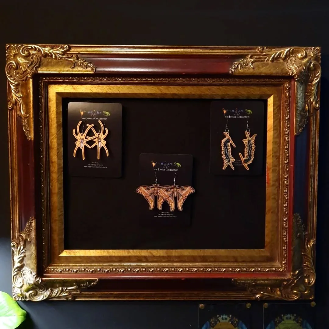 When was the last time you ventured into The Jungle Collection?

Discover a moody, whimsical, dark academia-inspired gift shop filled with insect and wildlife accessories, gifts, curiosities, keepsakes and more. All artwork designed right here in Cai