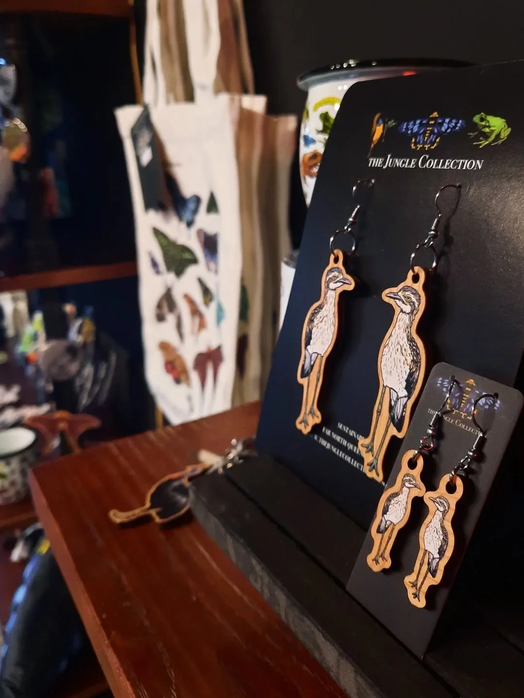 When was the last time you visited us? 

All things Bush Stone-Curlew are back in store. 

Unique gifts designed in Cairns, inspired by the wildlife of Far North Queensland.

Now open 6 days a week! Or shop online anytime at www.thejunglecollection.c