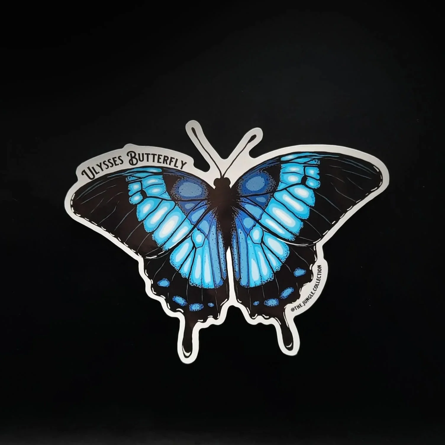Ulysses Butterfly Sticker - Re-design