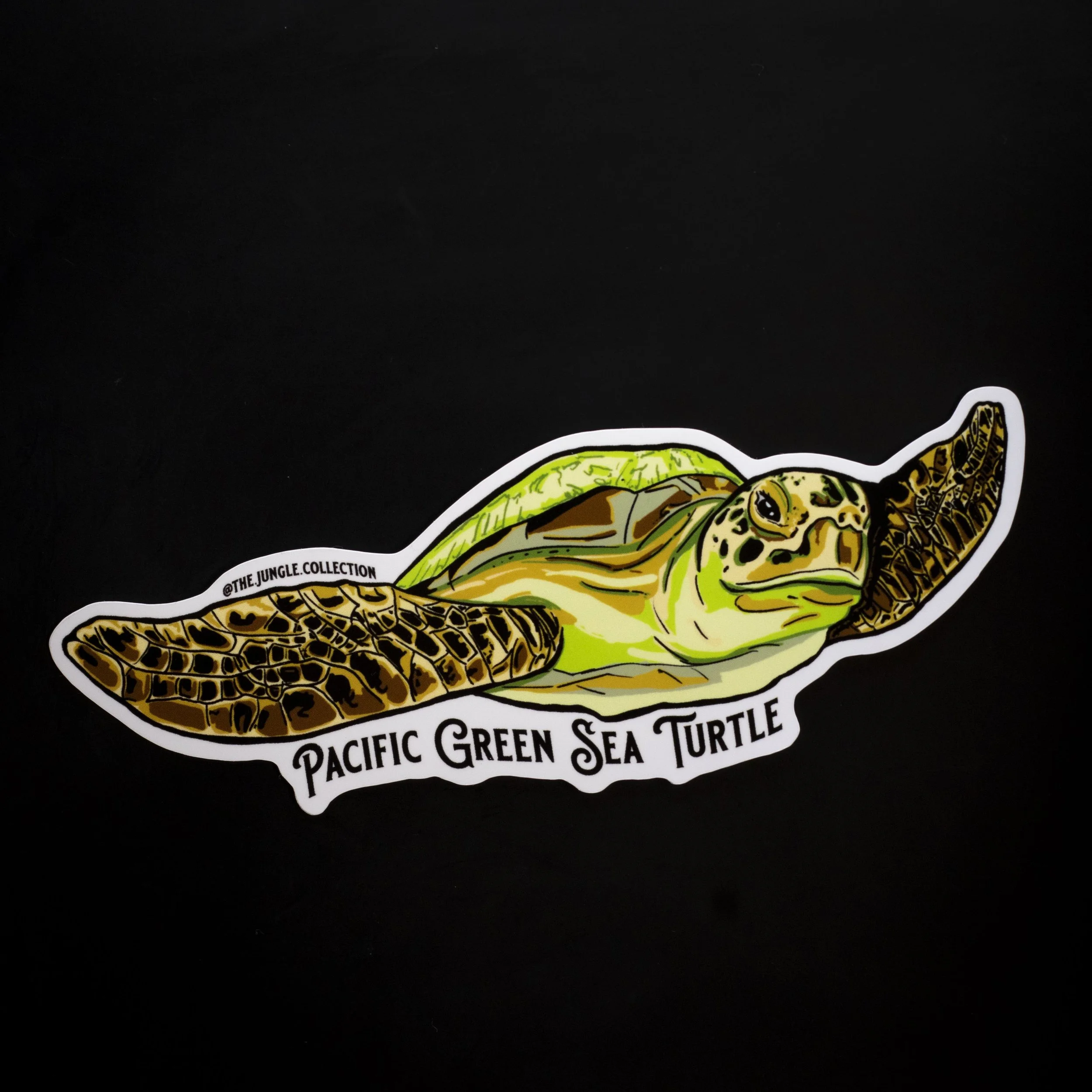 Pacific Green Sea Turtle Sticker
