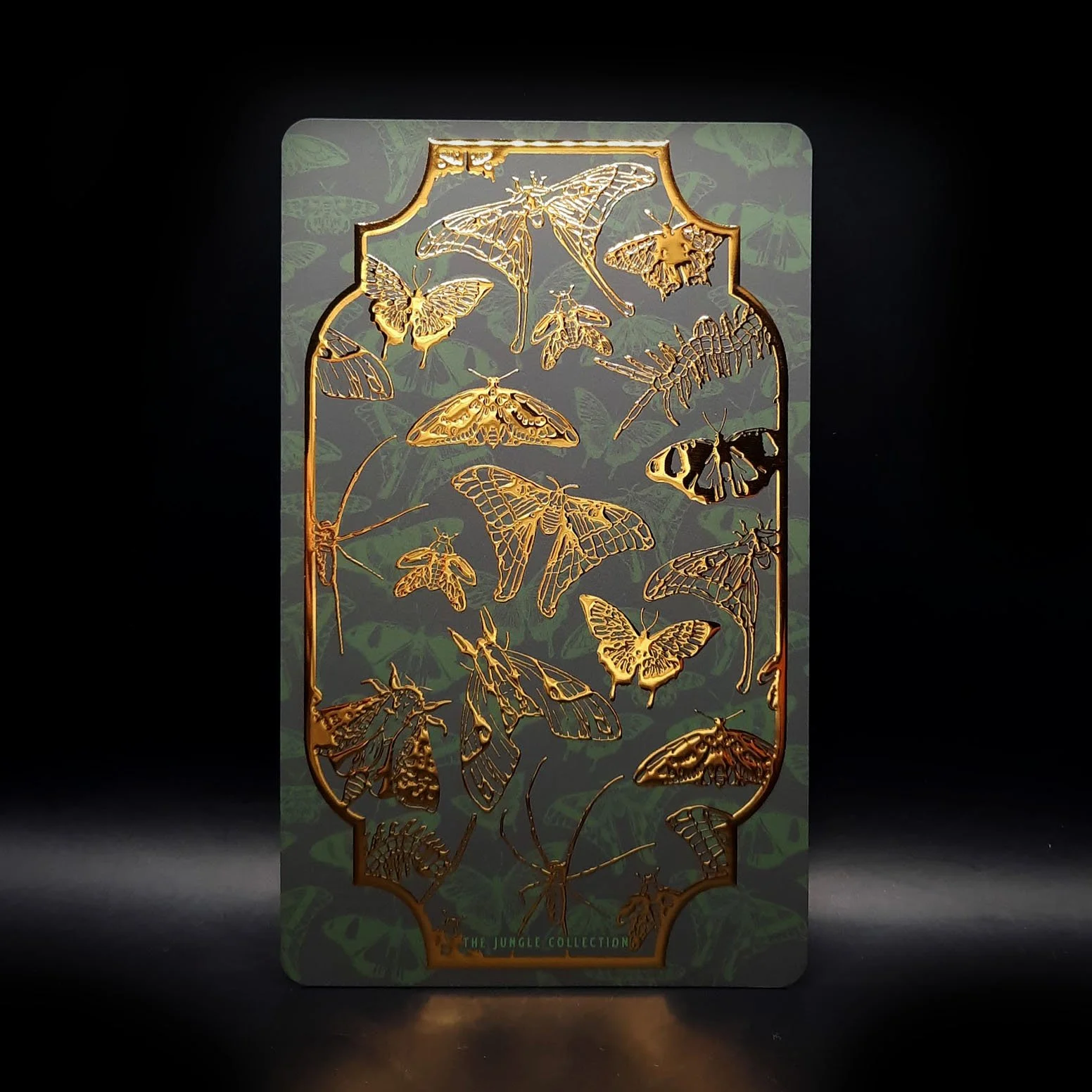 'Entomology' Gold Foil Art Card (89 x 146mm)
