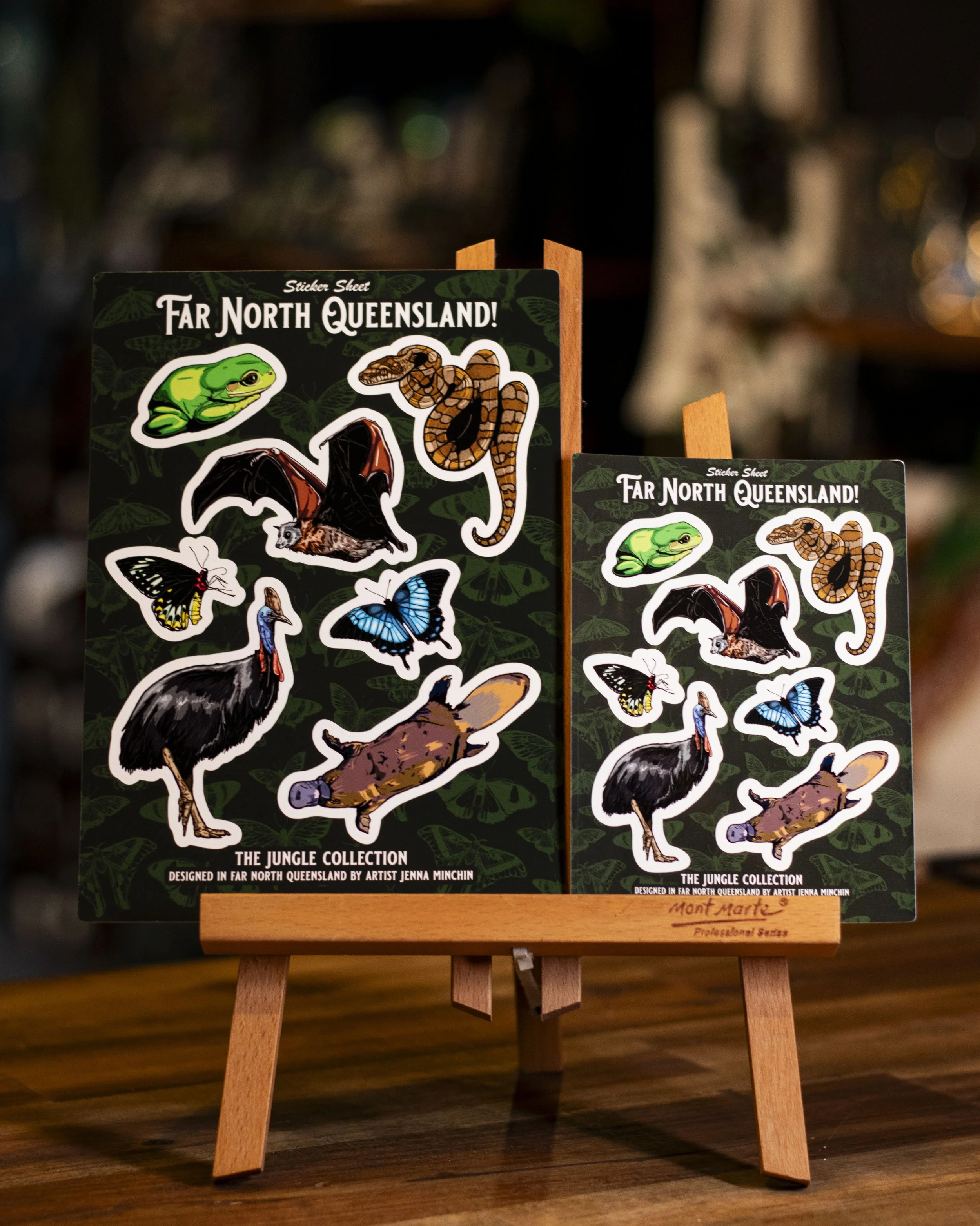 'Far North Queensland' Sticker Sheet