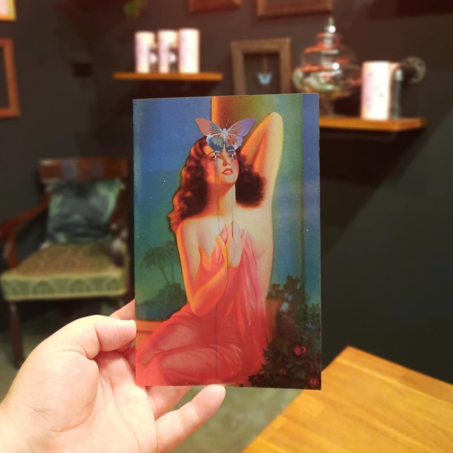 "Tropic Dreamer" Greetings Card