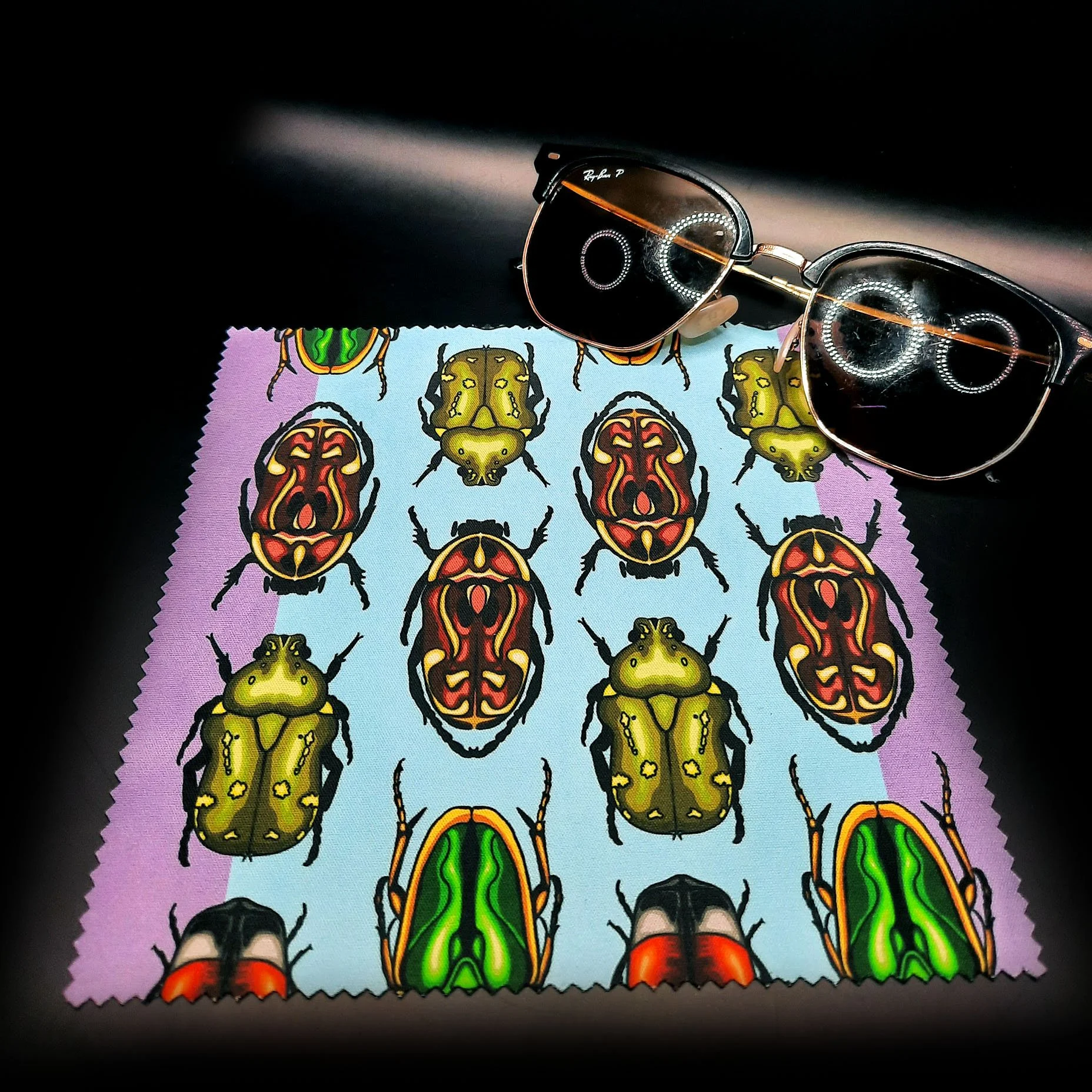 'Beetle Bugs' Microfibre Cleaning Cloth