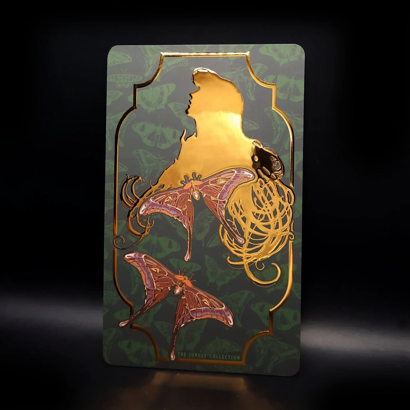 'Rainforest Maiden' Gold Foil Art Card (89 x 146mm)