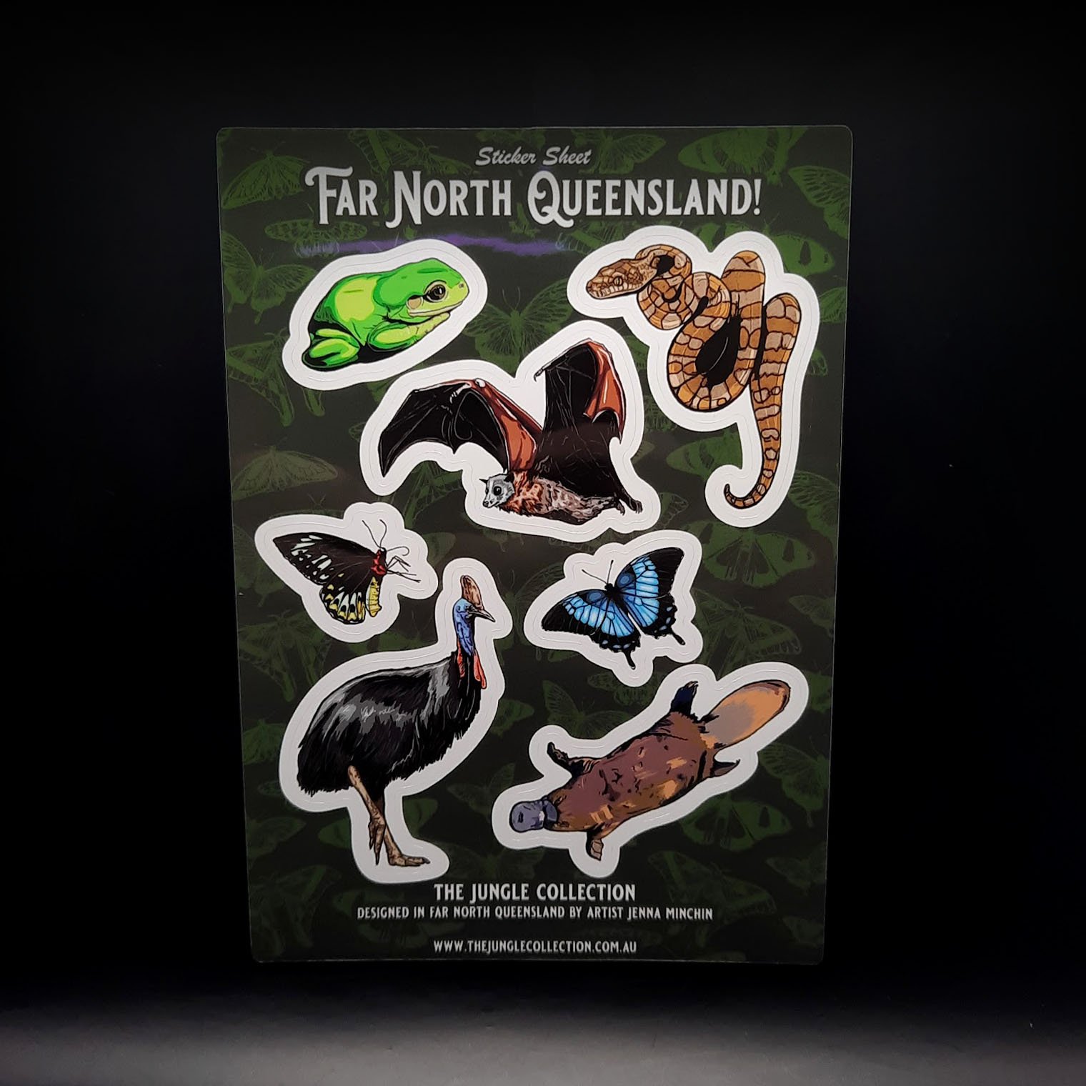 'Far North Queensland' Sticker Sheet
