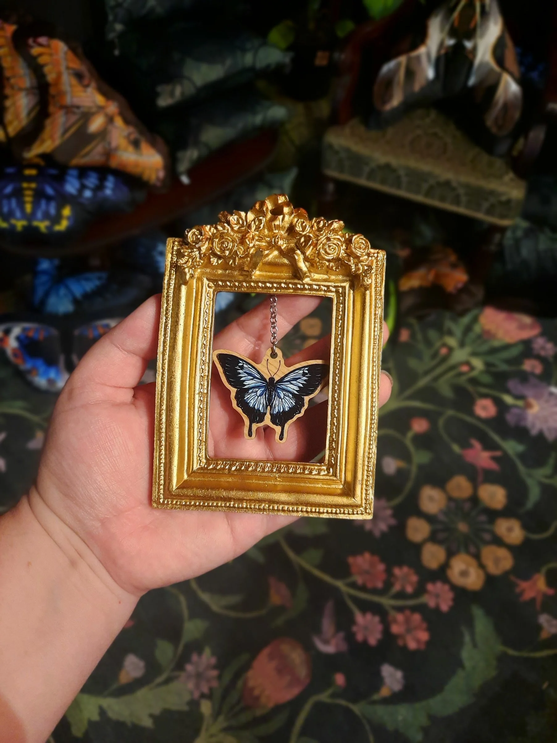Ulysses Butterfly - Miniature Entomology Wall Art