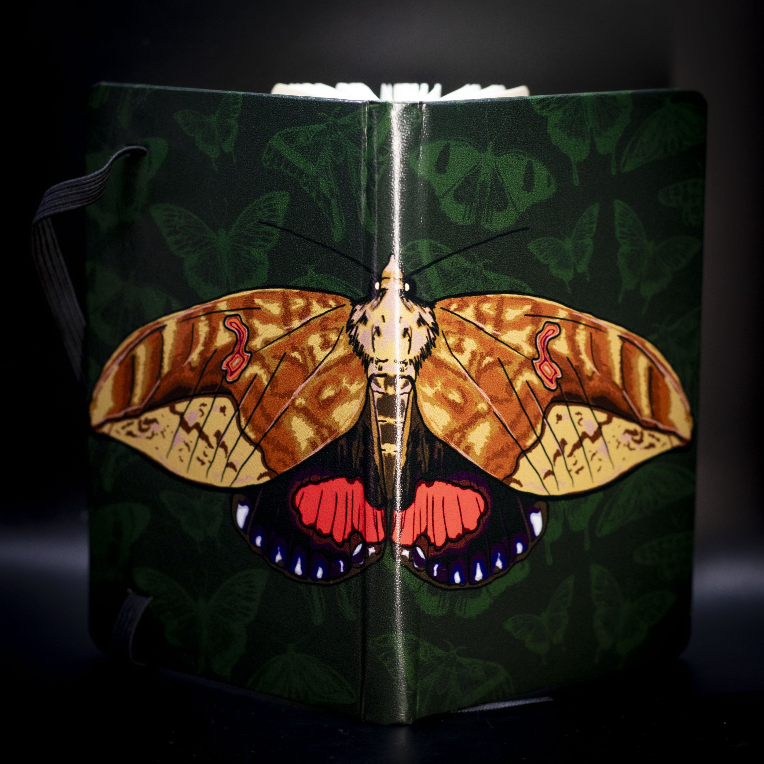 'Imperial Fruit-sucking Moth' Notebook (A6)