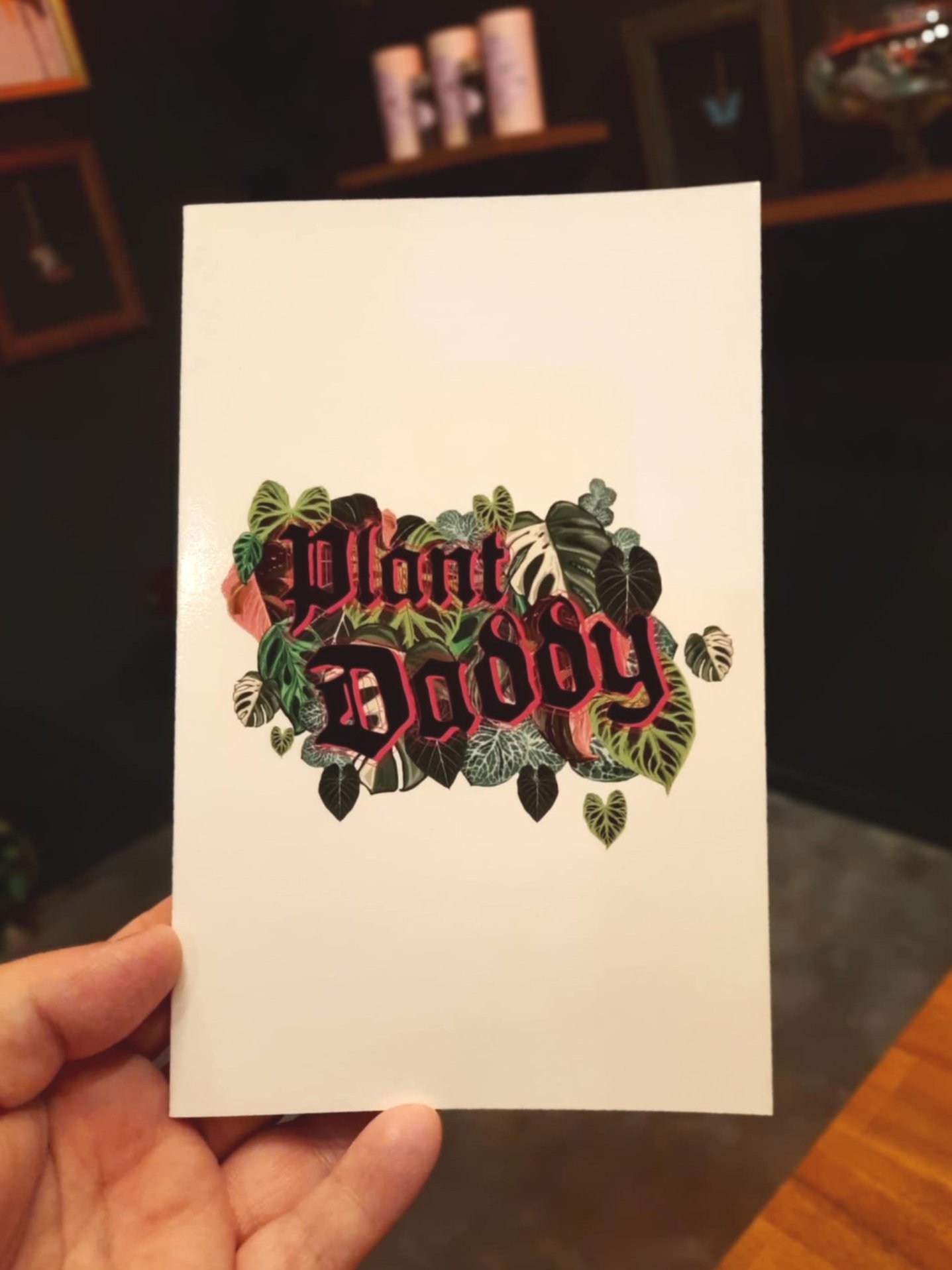 "Plant Daddy 2.0" Greetings Card