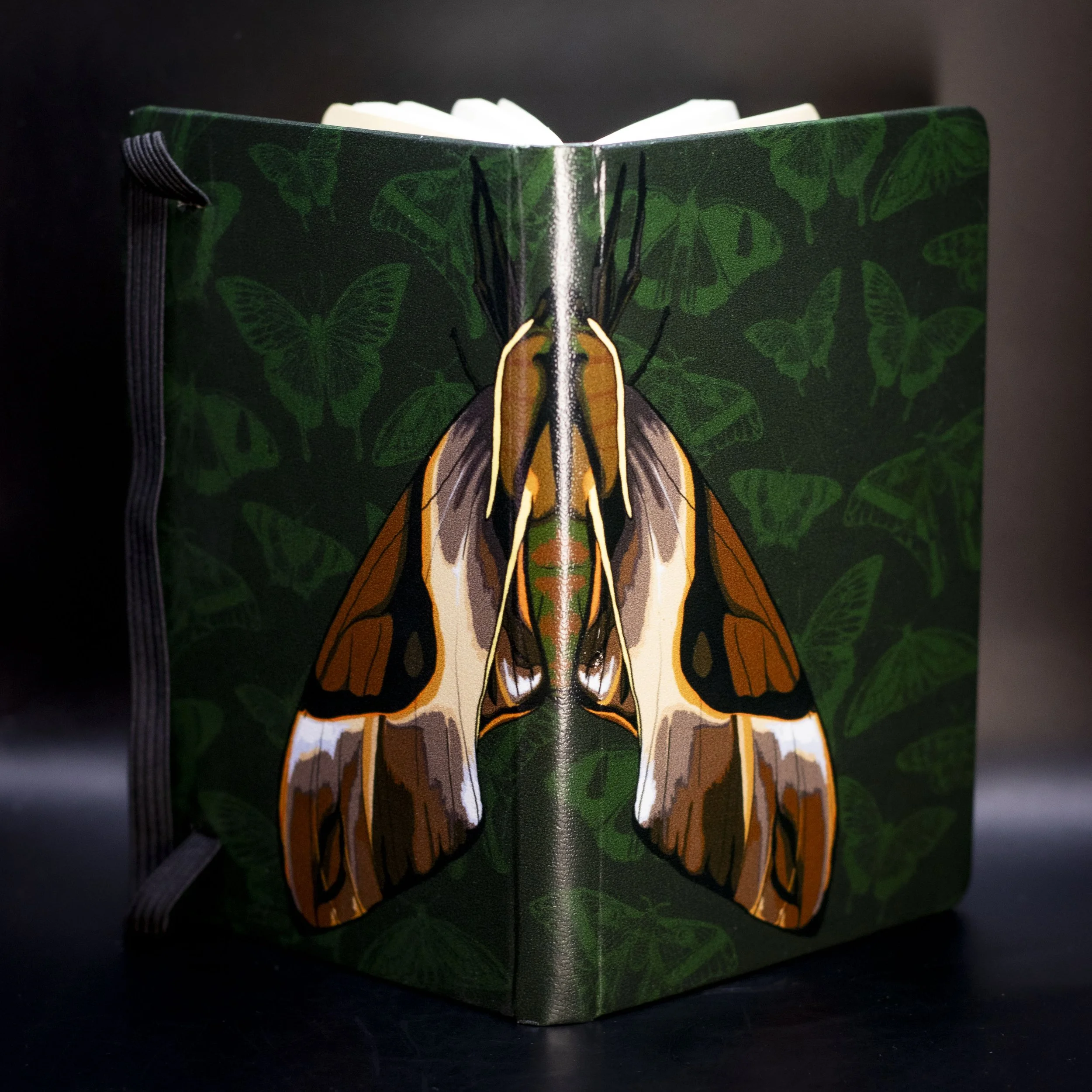 'Double-Headed Hawk Moth' Notebook (A6)