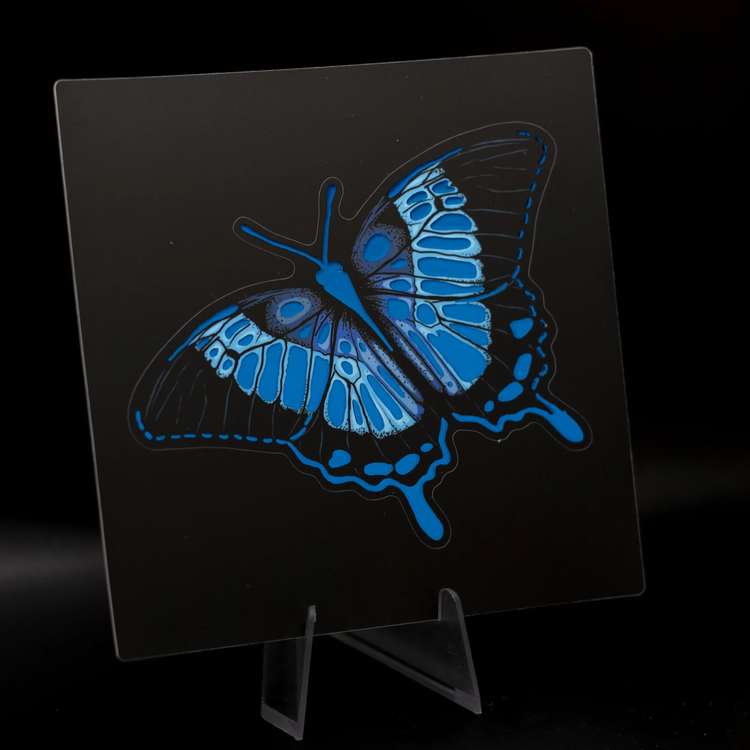 Ulysses Butterfly Foil Sticker (10cm)