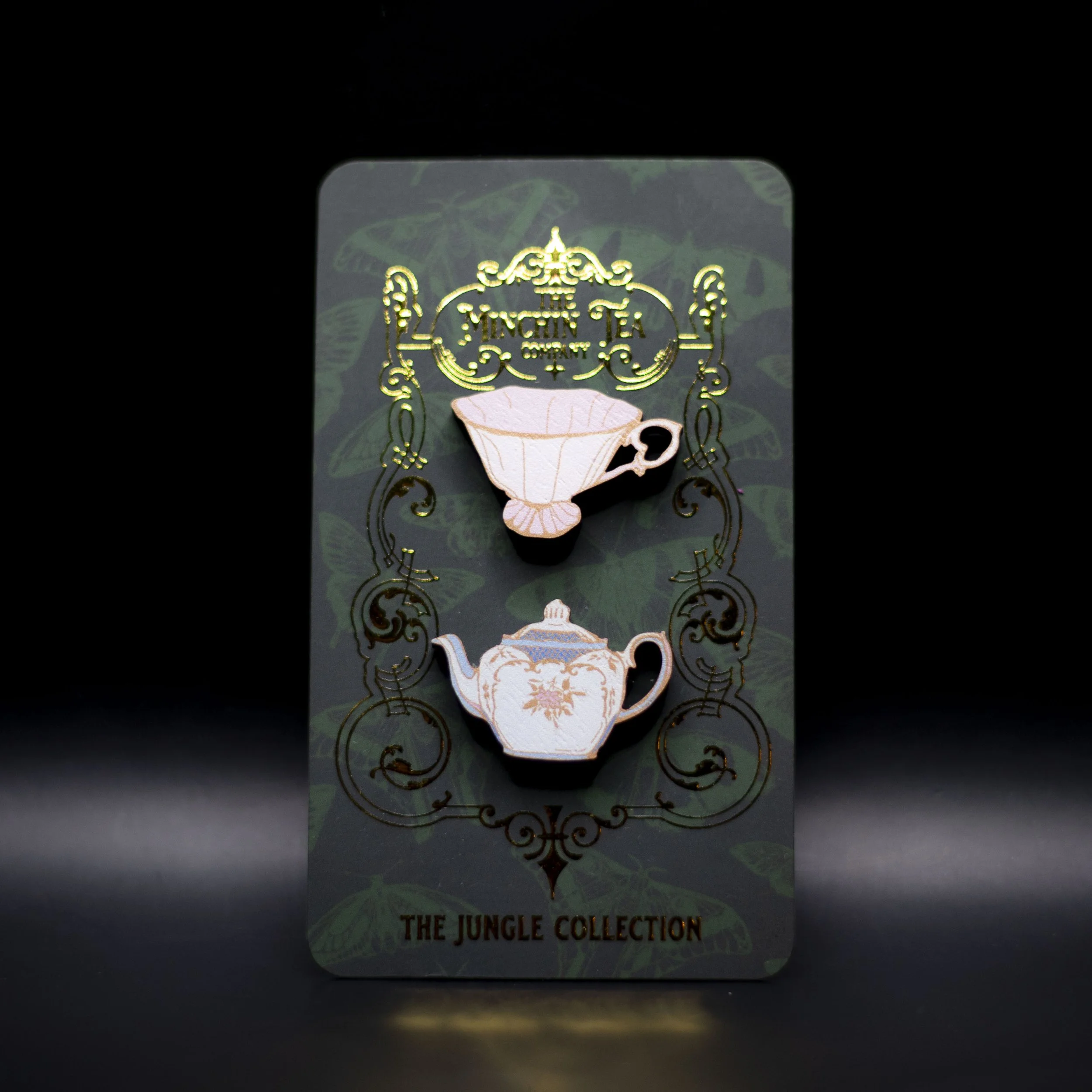Vintage Teacup & Teapot Wooden Stud Earrings (XL) (Copy)