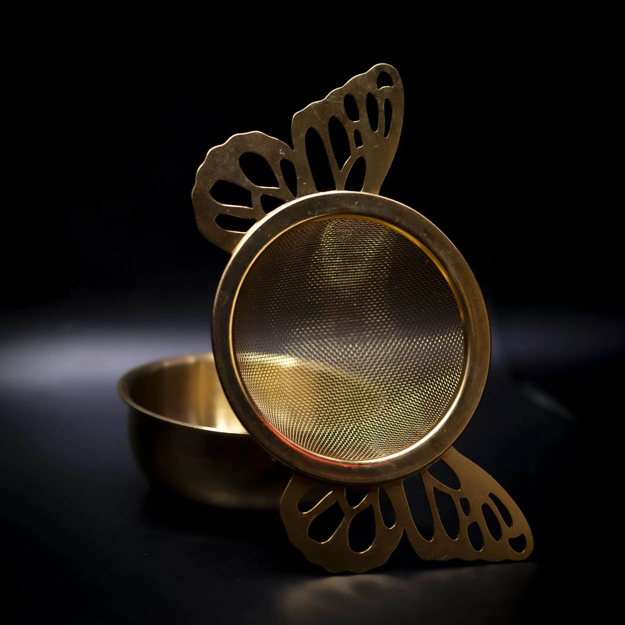 Monarch Butterfly Wing Tea Strainer
