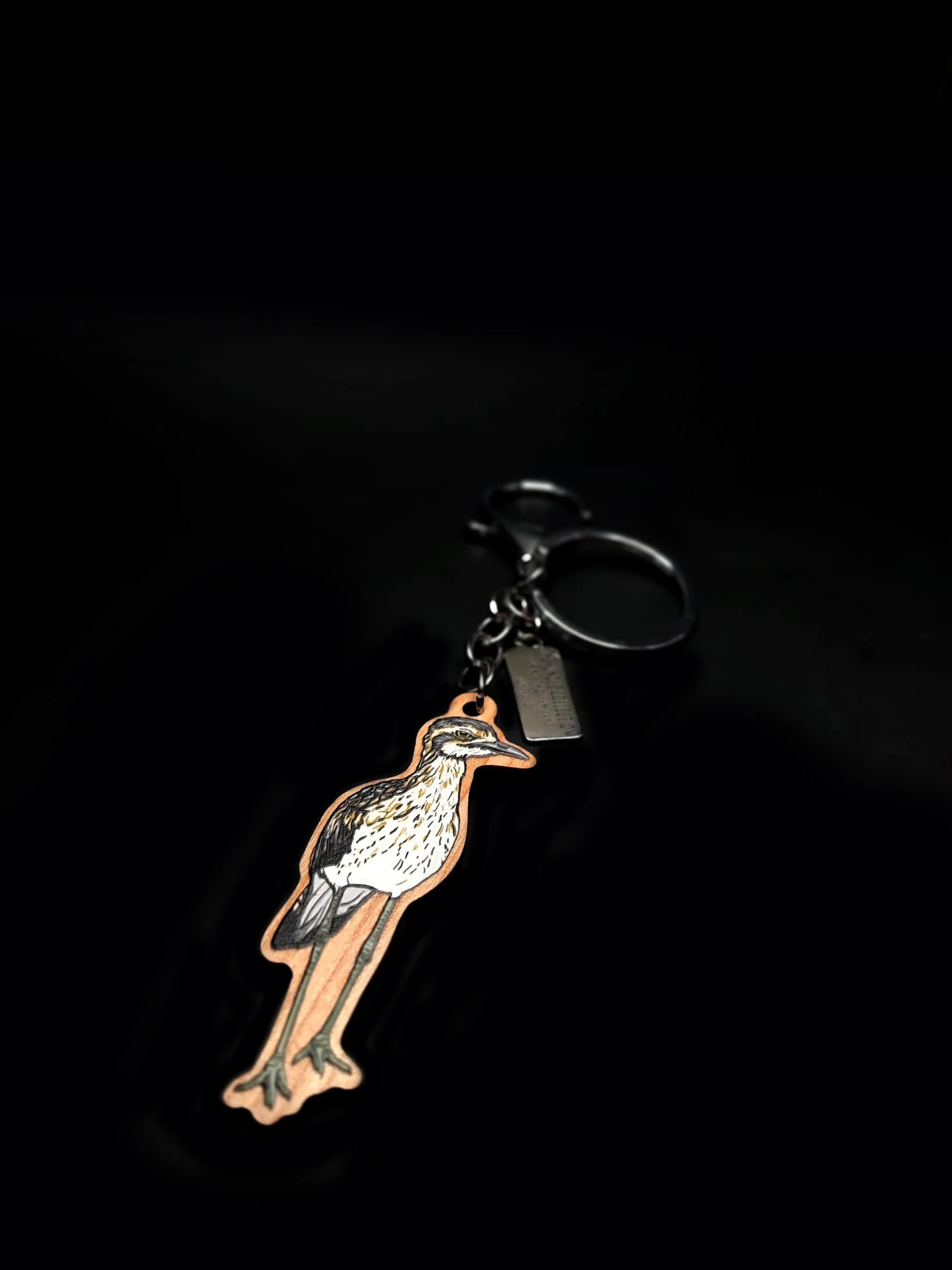 Bush-stone Curlew Keychain - Full Body