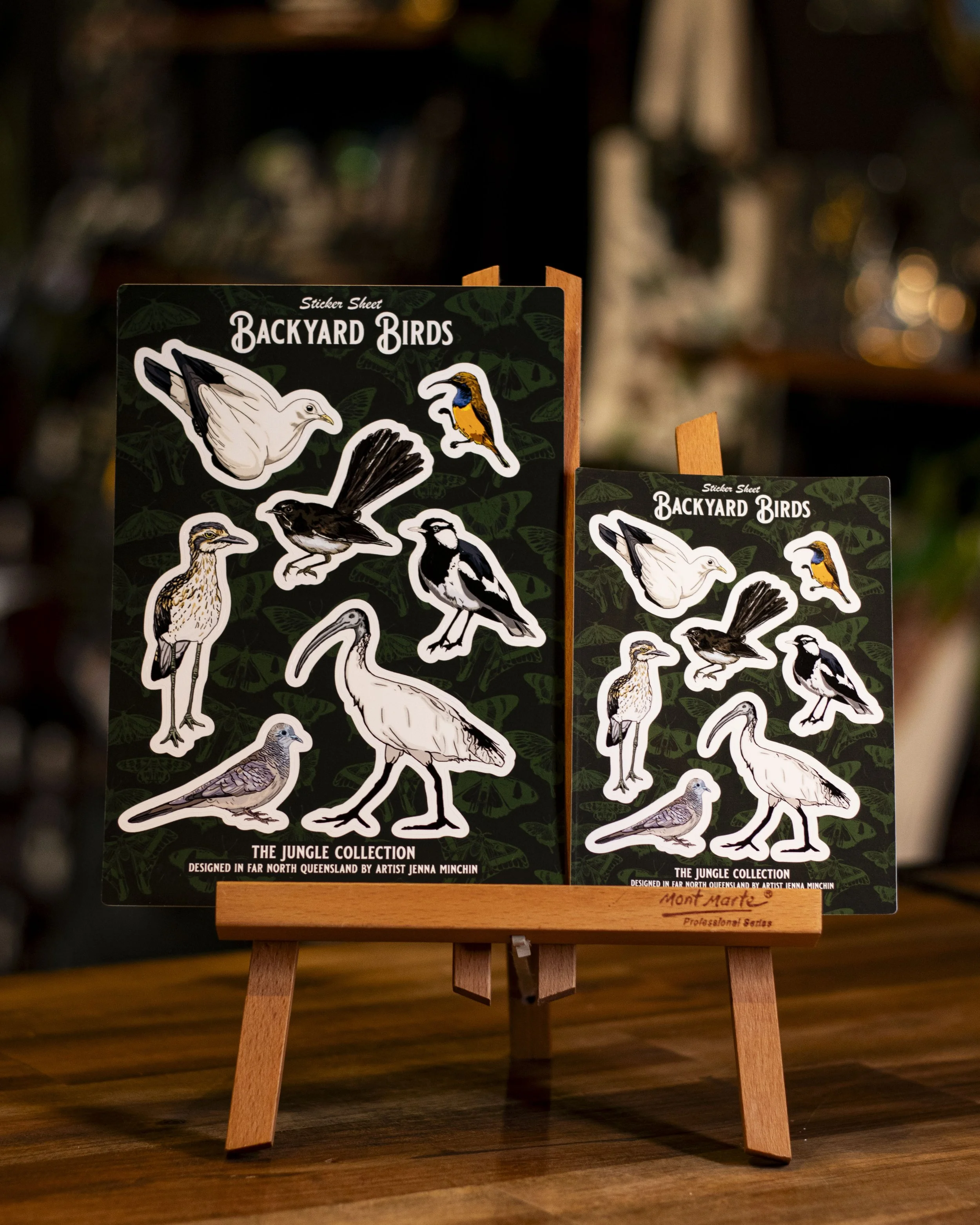 'Backyard Birds' Sticker Sheet