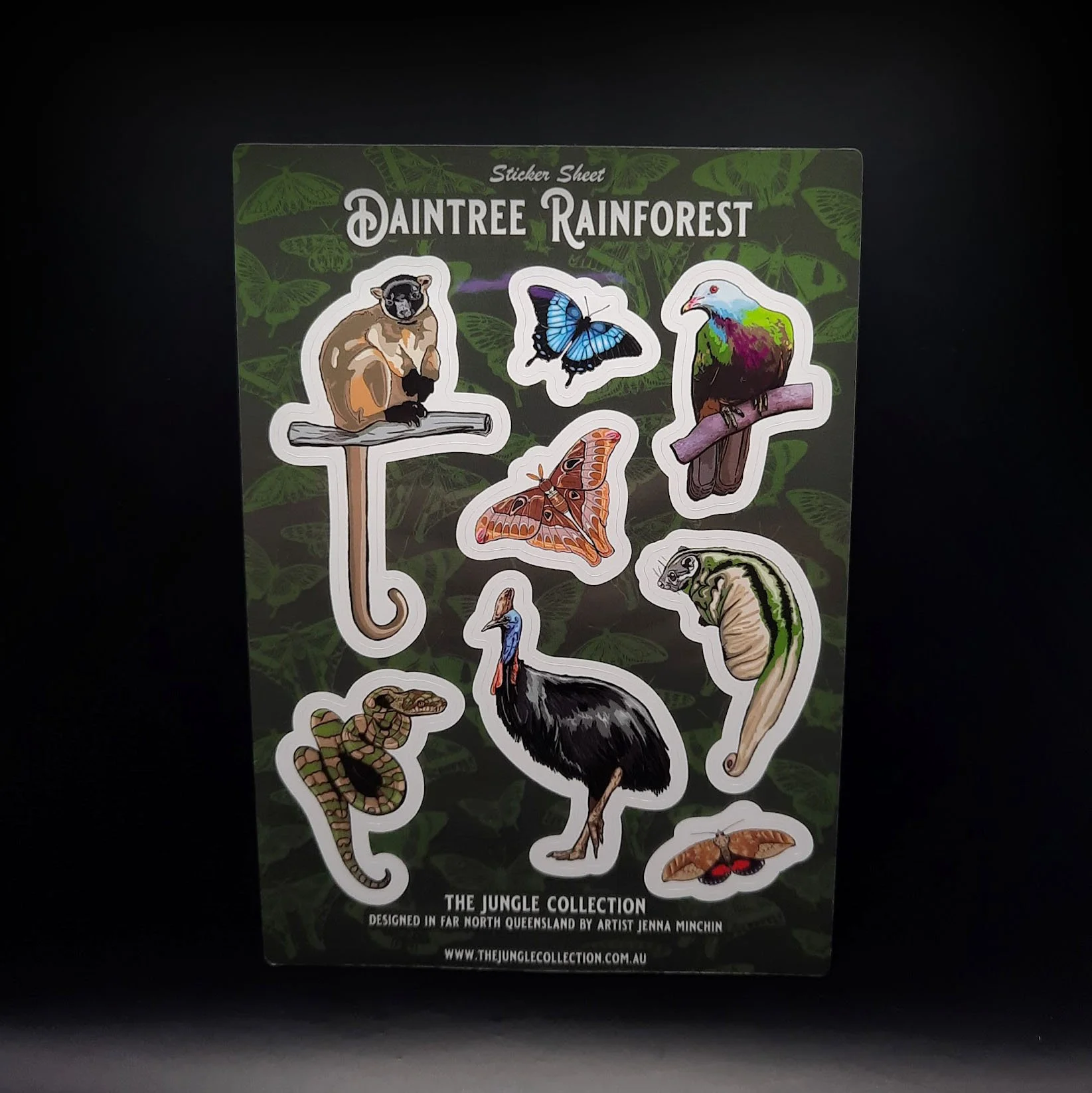 'Daintree Rainforest' Sticker Sheet