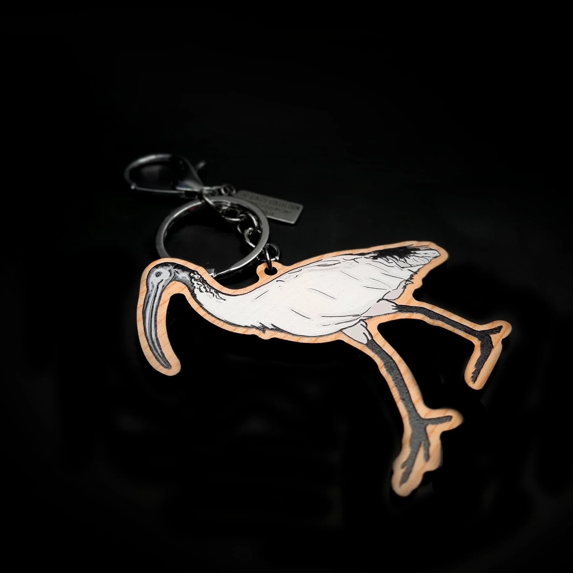 White Ibis Keychain