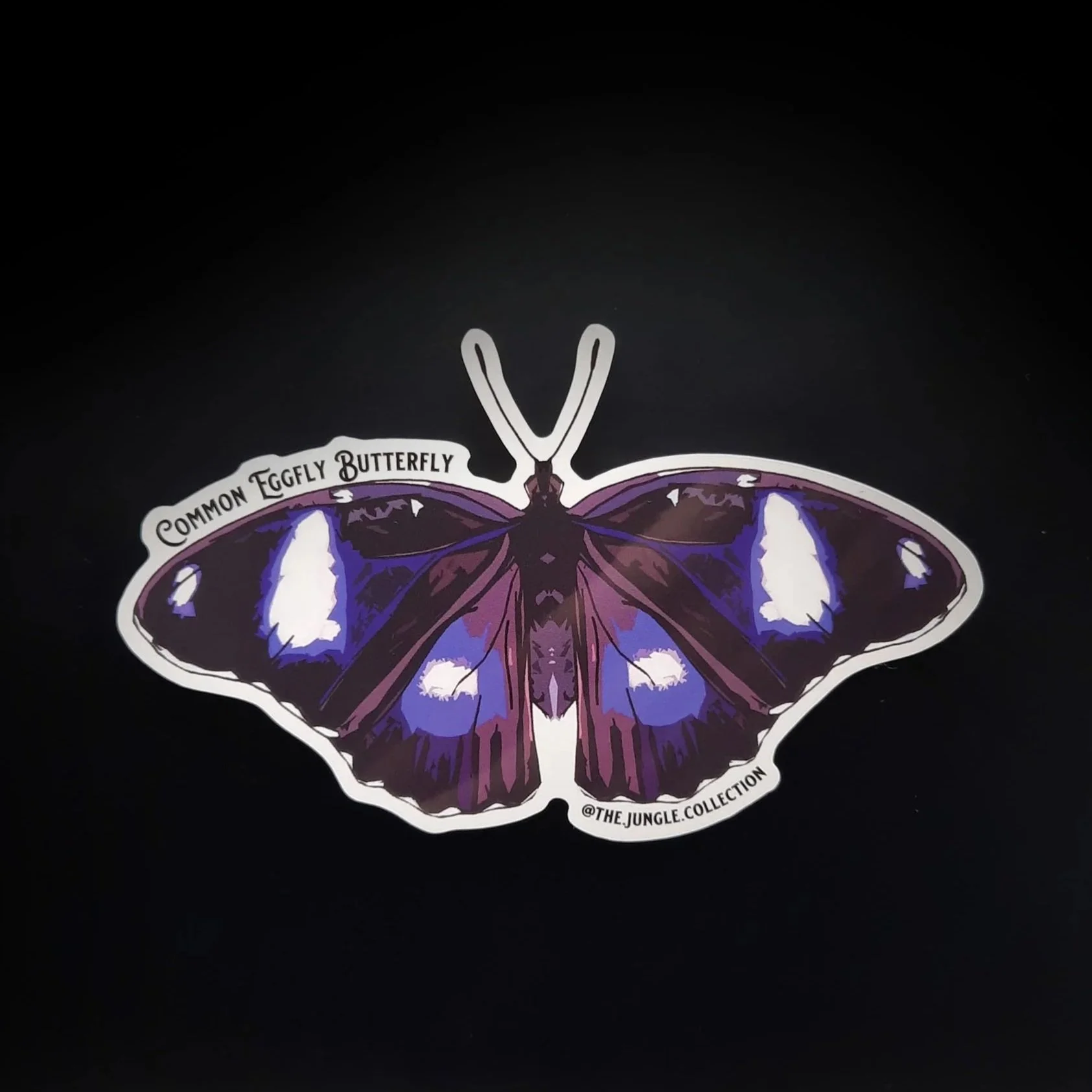 Common Eggfly Butterfly Sticker