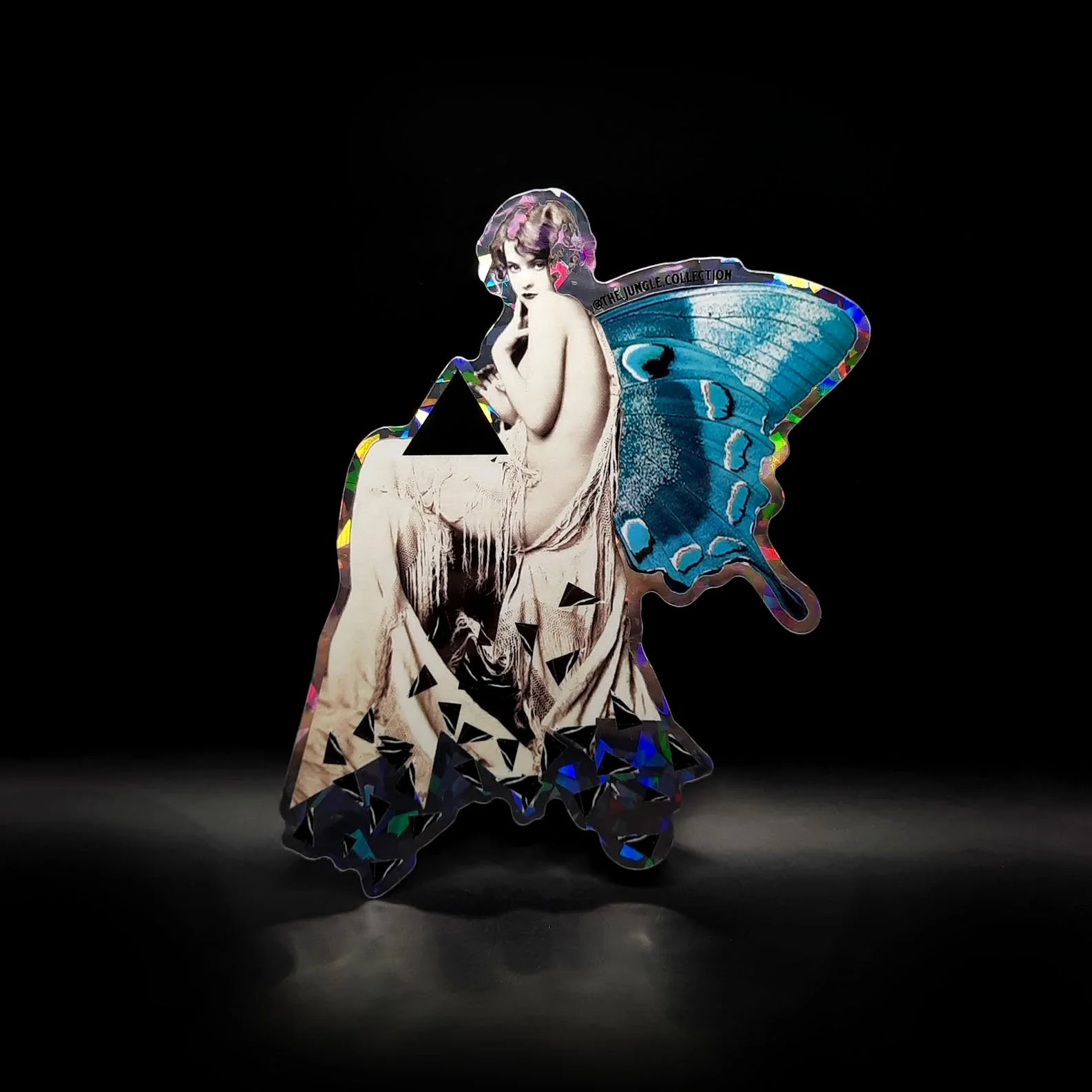 'Moondance Maiden' Holographic Sticker (XL 15cm)