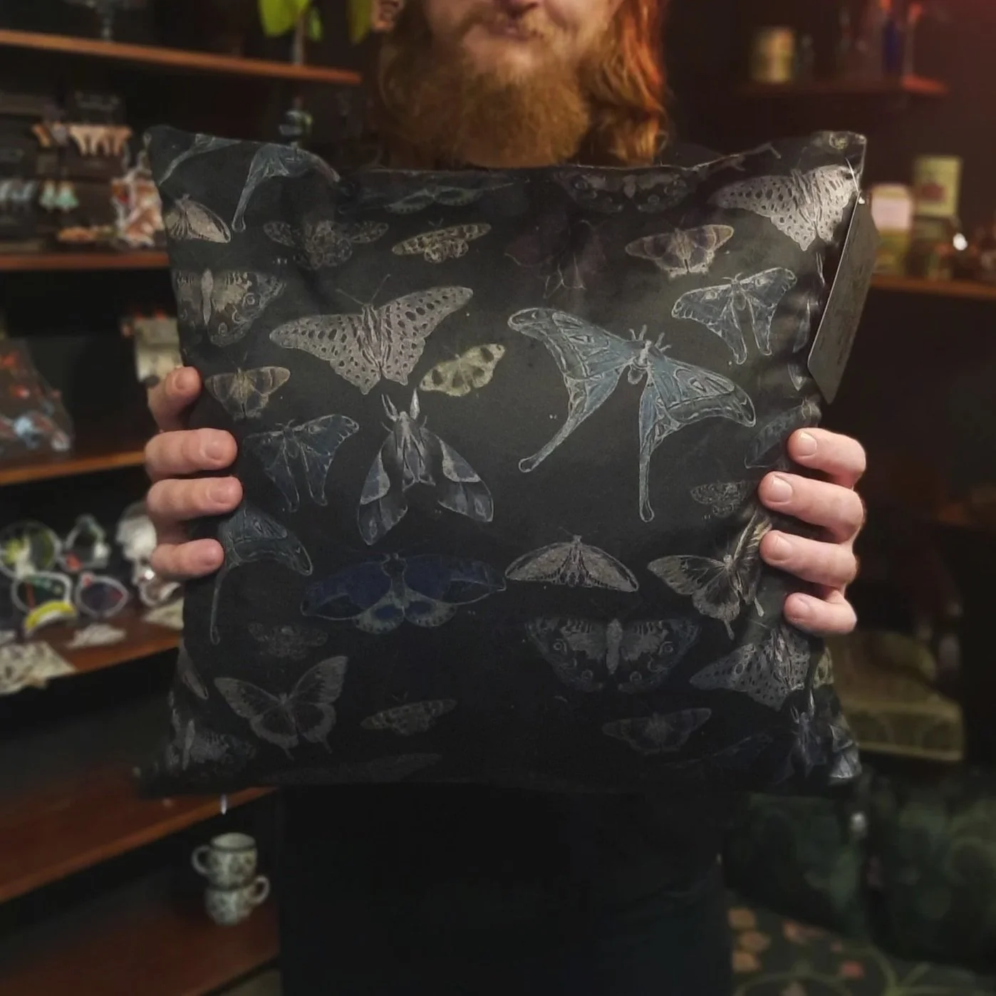 Lepidopterist Velvet Cushion (45cm)