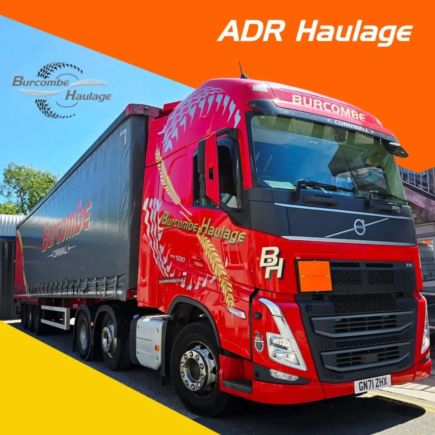 Burcombe Haulage are now proud to introduce ADR haulage to our services.

ADR haulage is essential for industries dealing with a wide range of dangerous goods, including flammable liquids and corrosive substances. When carrying dangerous good by road