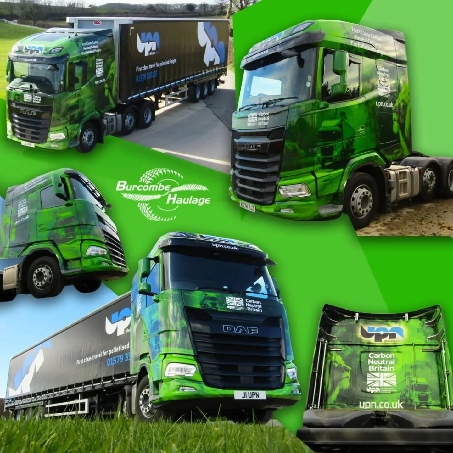 🍀 Happy St Patrick&rsquo;s Day ☘️
The timeline needed a flash of green for this special day and what better way then showing off our UPN lorry! 

UPN deliveries are carbon neutral certified so although it may not look like a regular Burcombe, rest a
