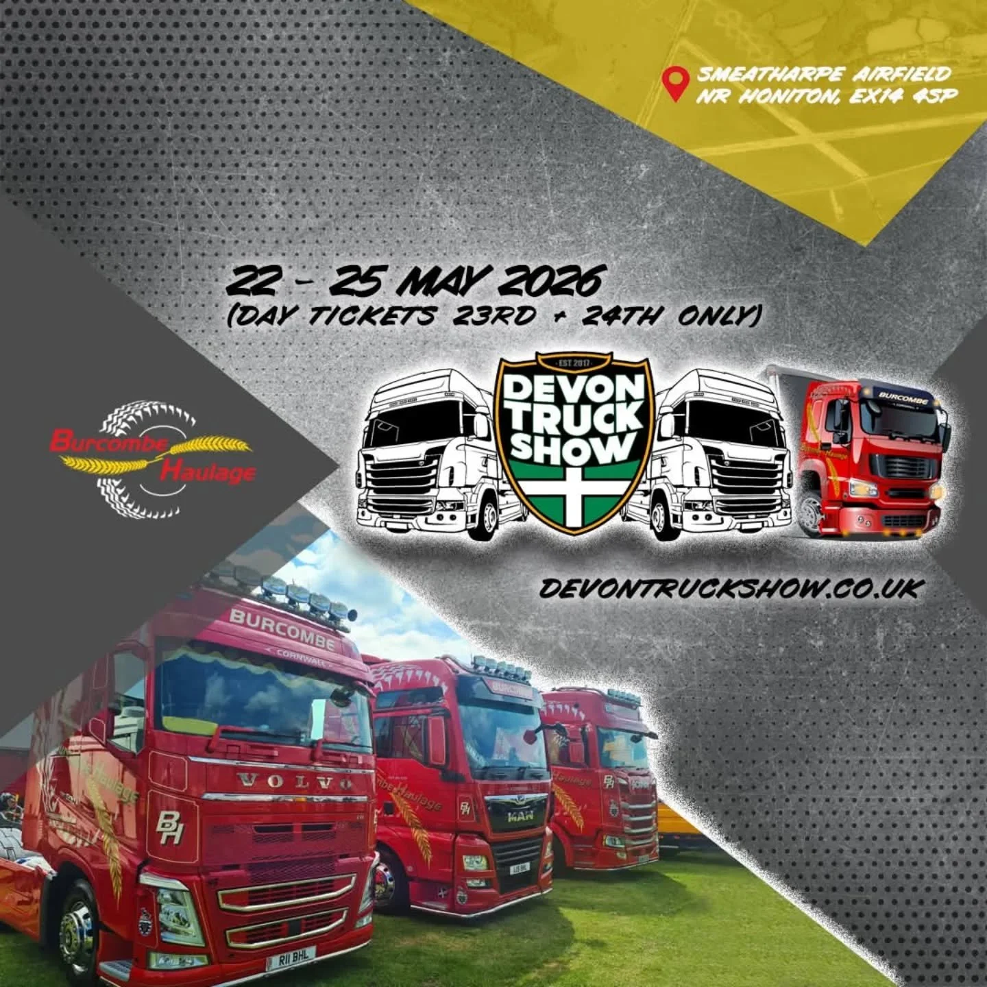 We've got a few of our fleet heading down to @devontruckshowofficial at what promises to be a brilliant (and warm!) weekend! 😎 Enjoy!
#devontruckshow