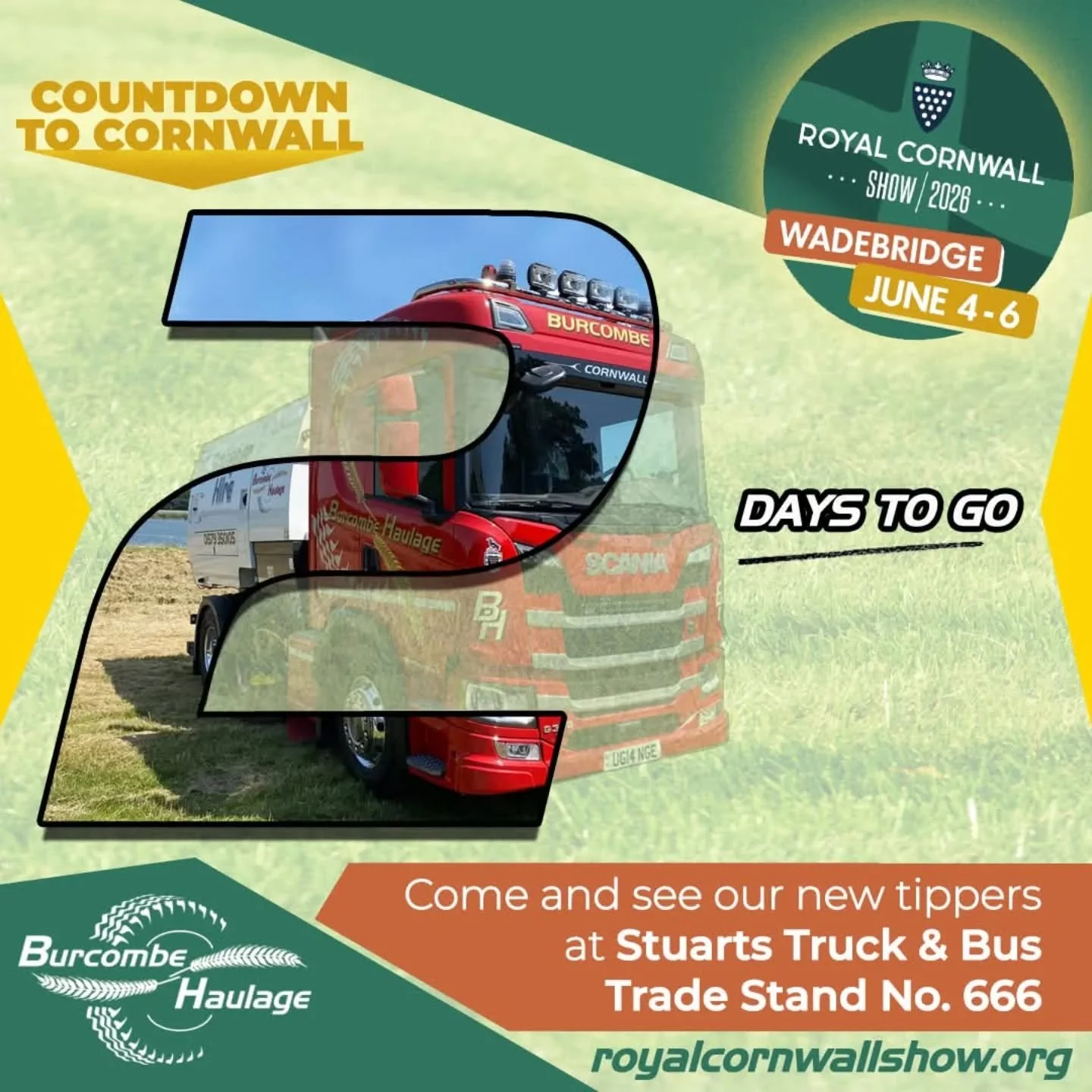 The best in entertainment, agriculture, shopping and competition can be found at the Royal Cornwall Show....as well as a bit of Burcombe! 🔴
#royalcornwallshow #goingshoworno