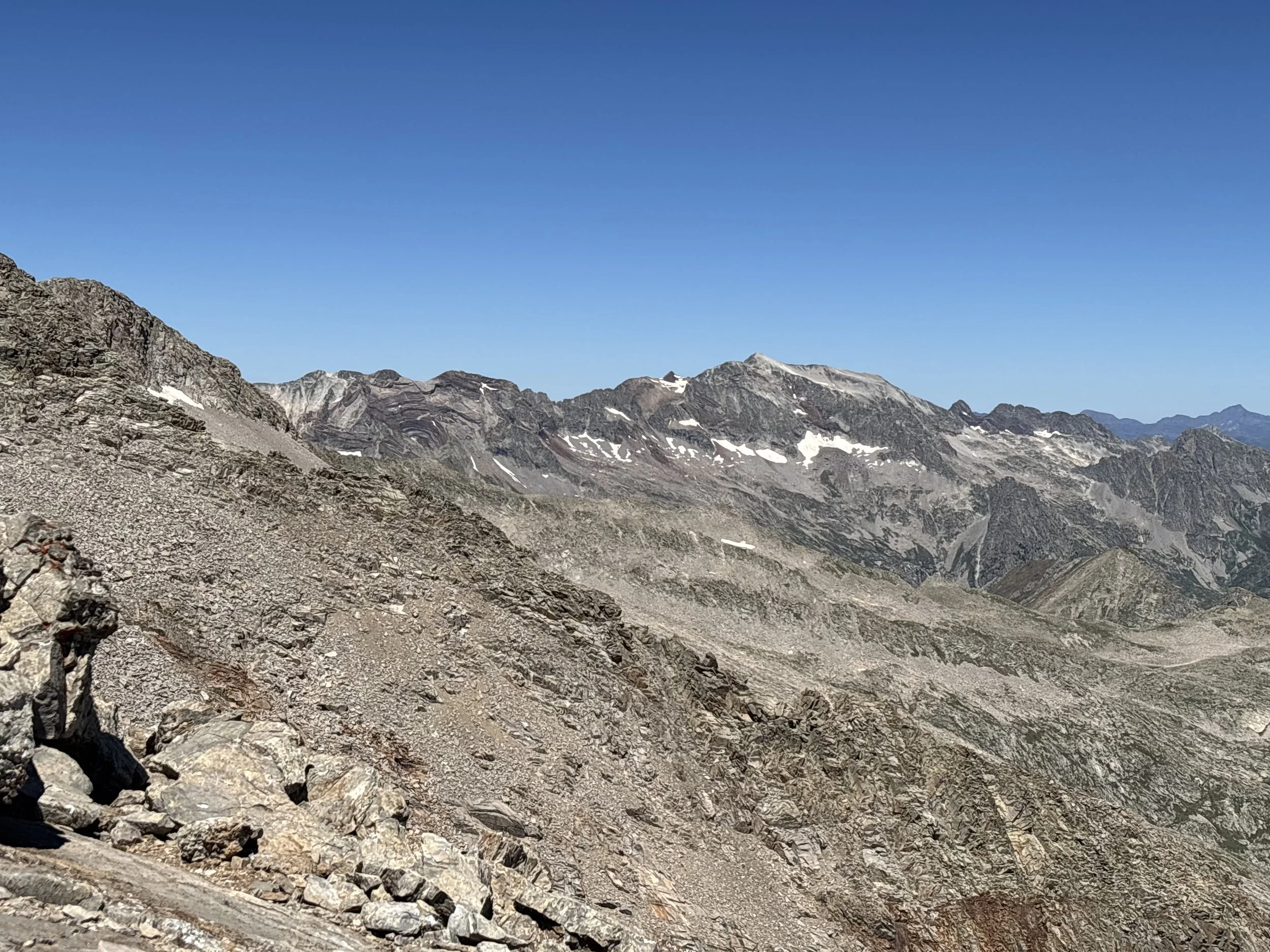 Vue sur le massif du Luchonnais