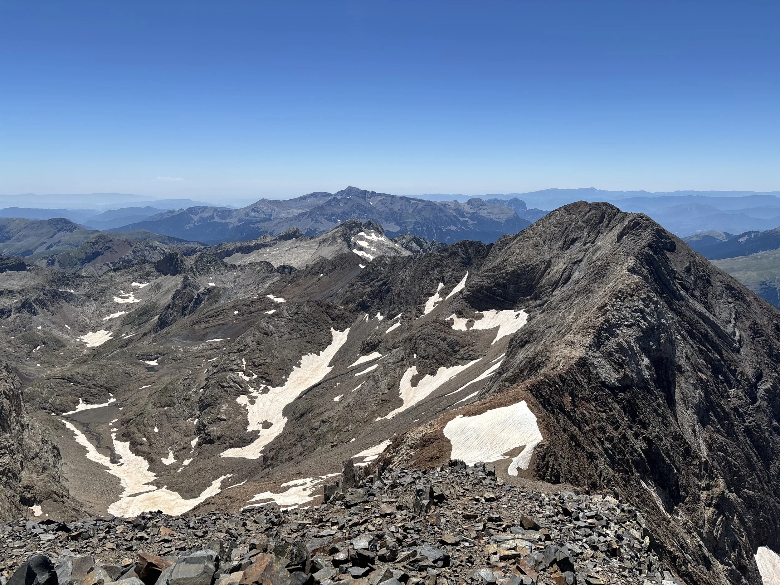 Vue sur le Pic d'Espadas