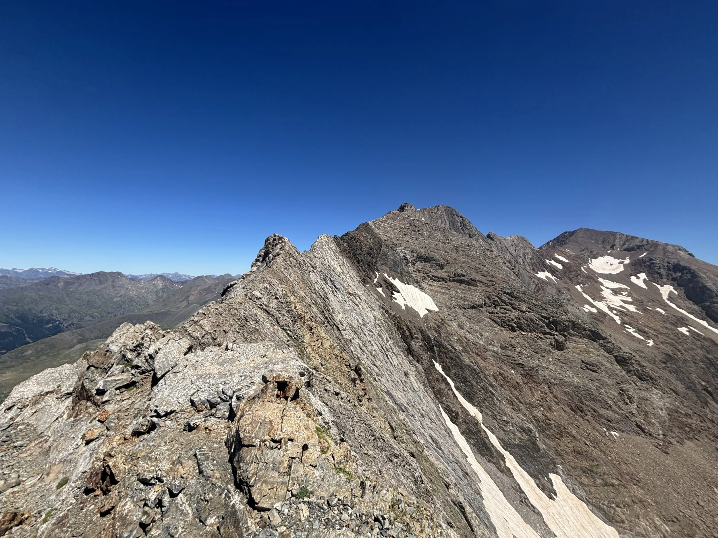 Arête entre Pic des Pavots et Pic d'Espadas