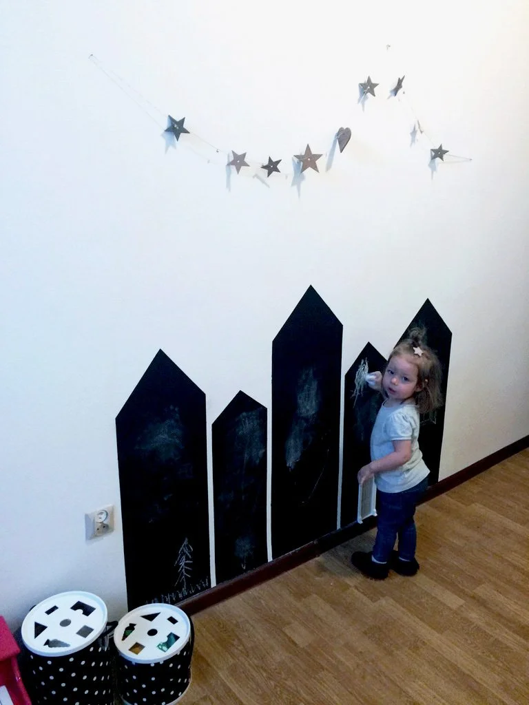 domki w pokoju dziecięcym DIY