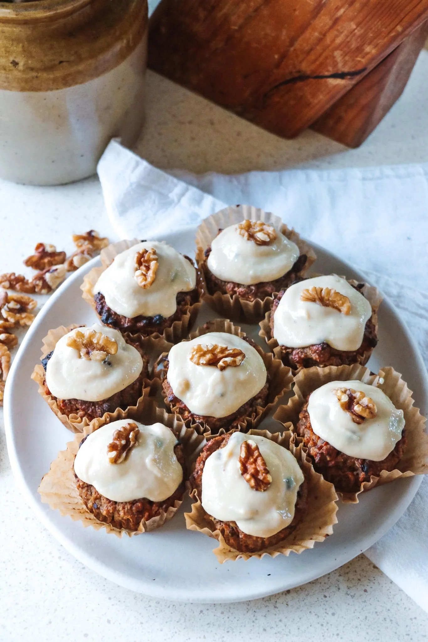 CARROT CAKE CUPCAKES
